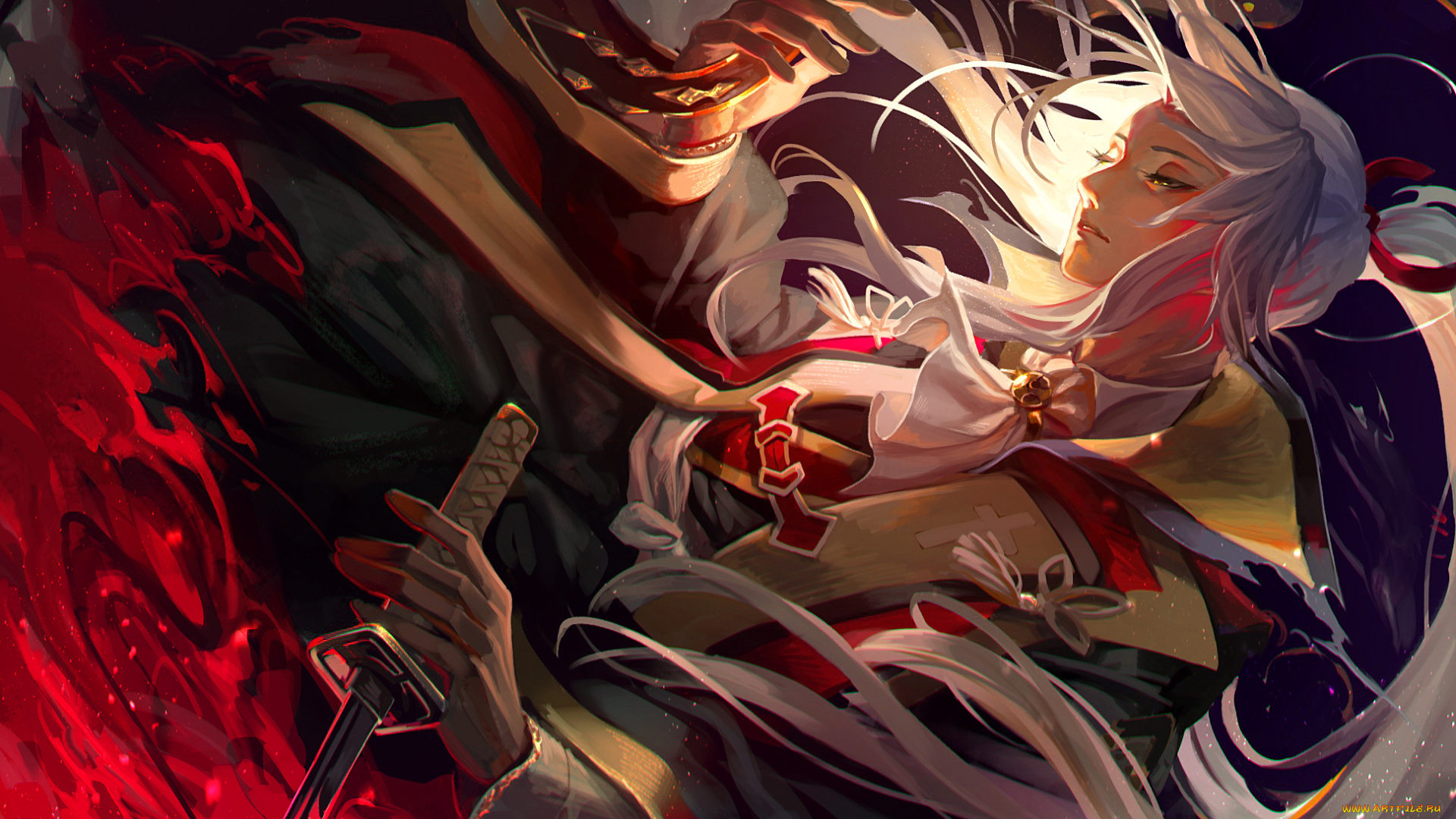 аниме, fate, stay, night, парень, арт