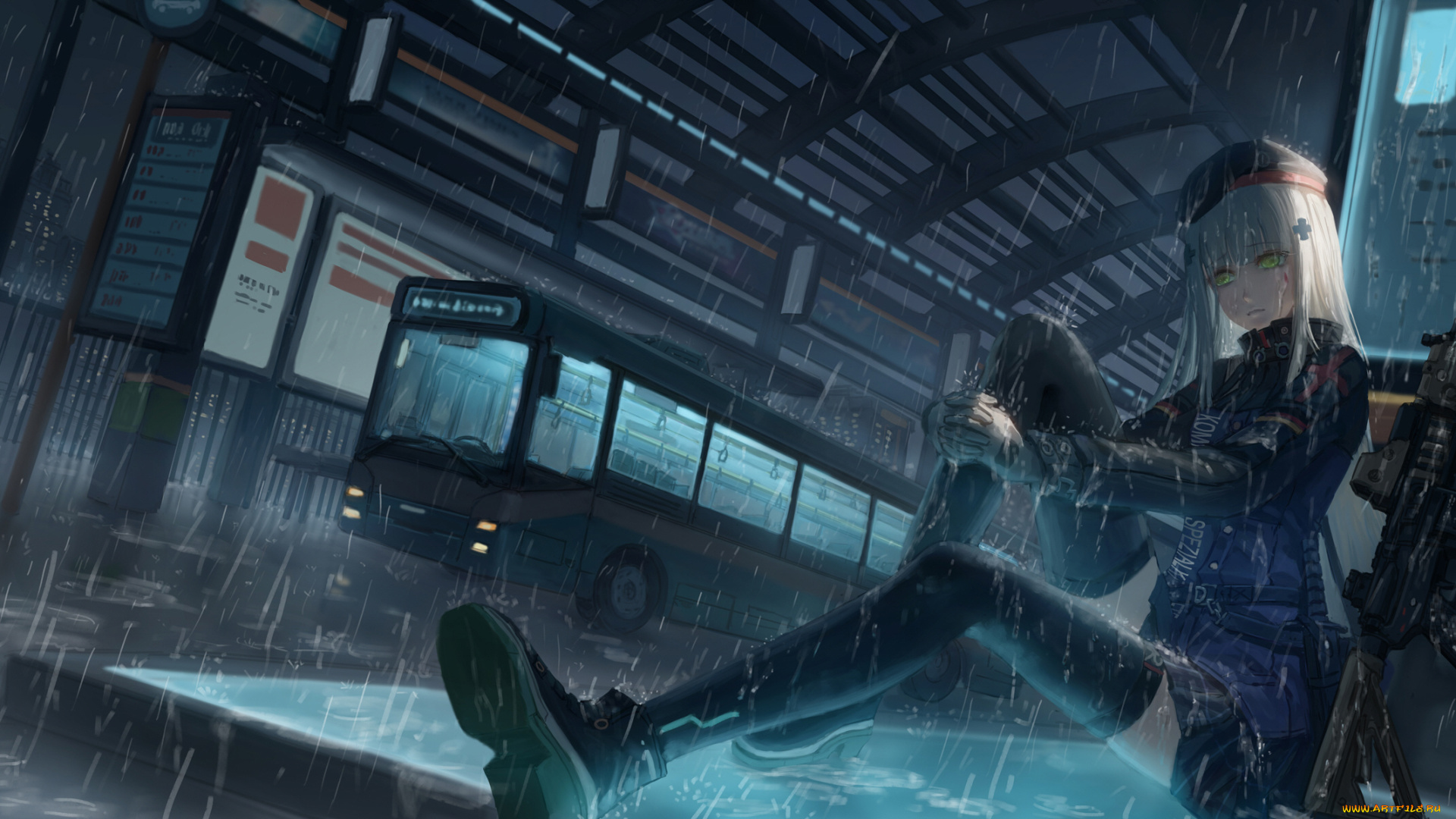 аниме, girls, frontline, девушка