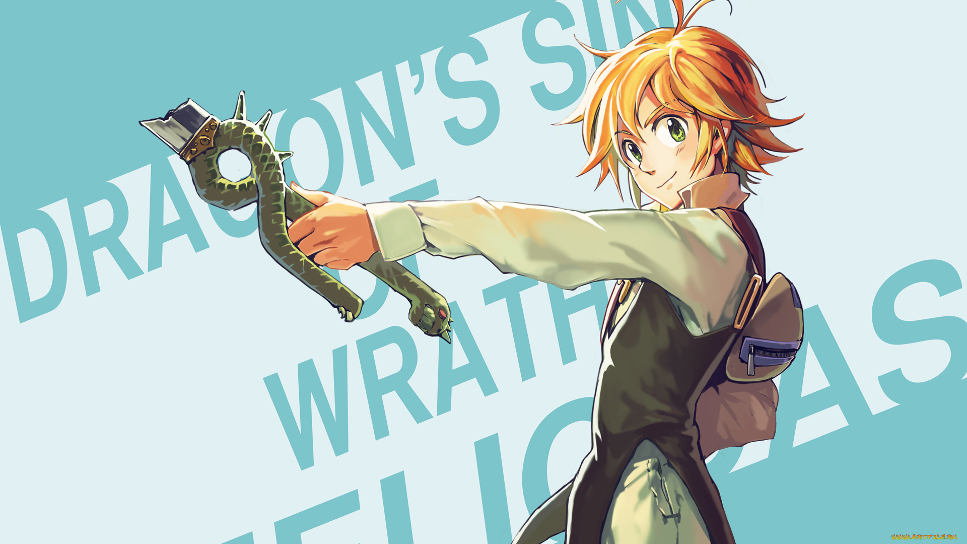 аниме, nanatsu, no, taizai, мелиодас