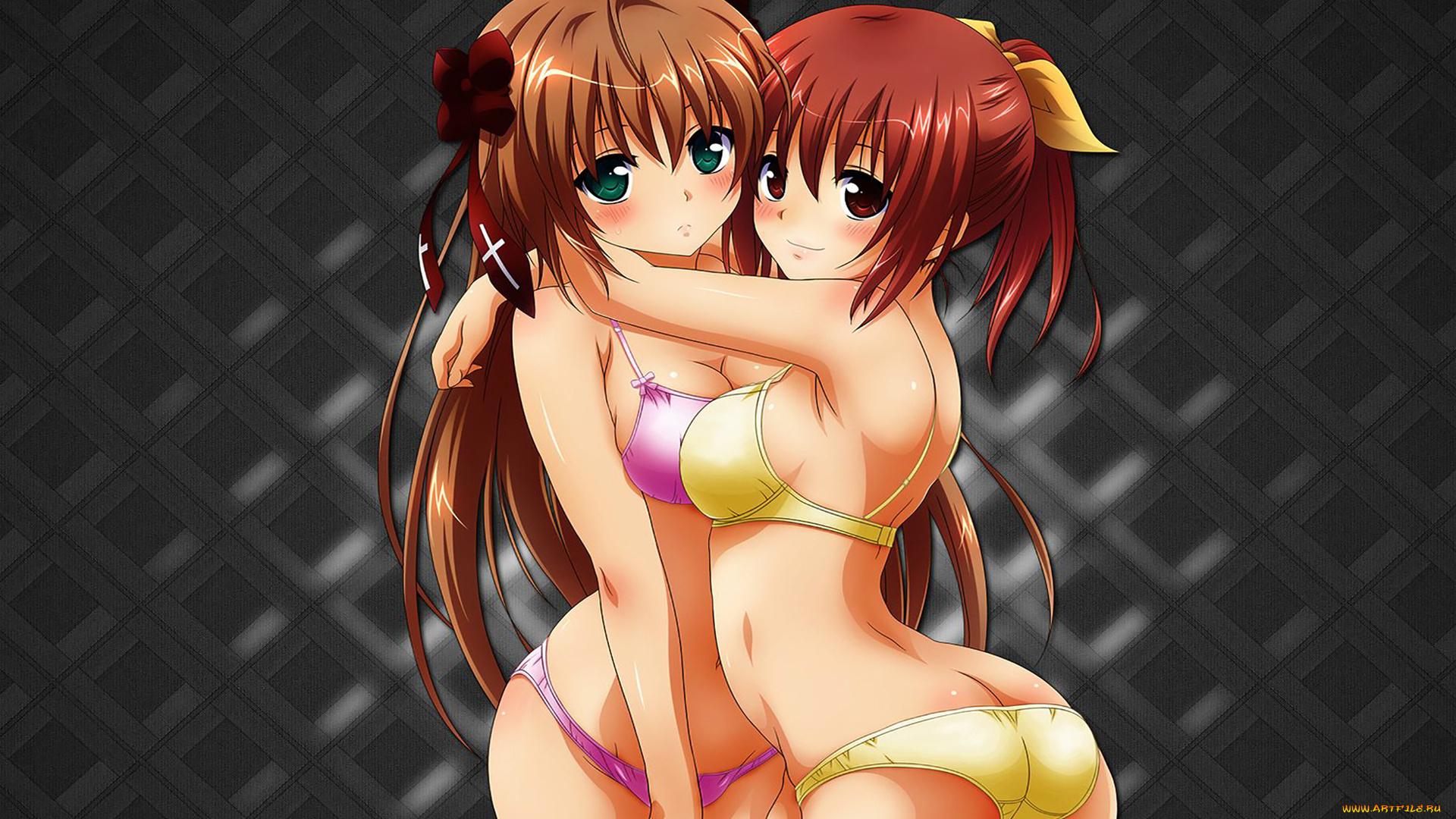 аниме, unknown, , другое, , фон, взгляд, девушки