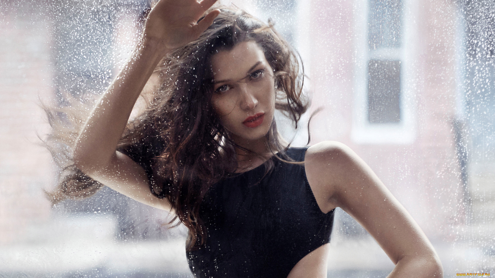 девушка, девушки, -unsort, , брюнетки, темноволосые, модель