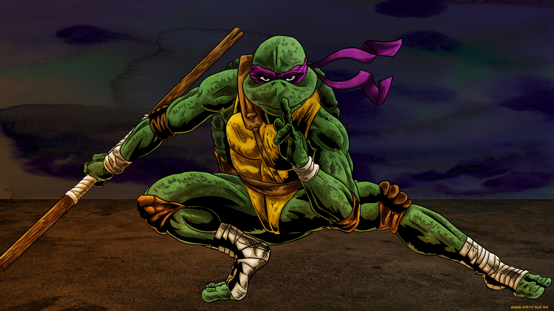 рисованное, комиксы, взгляд, фон, лягушка