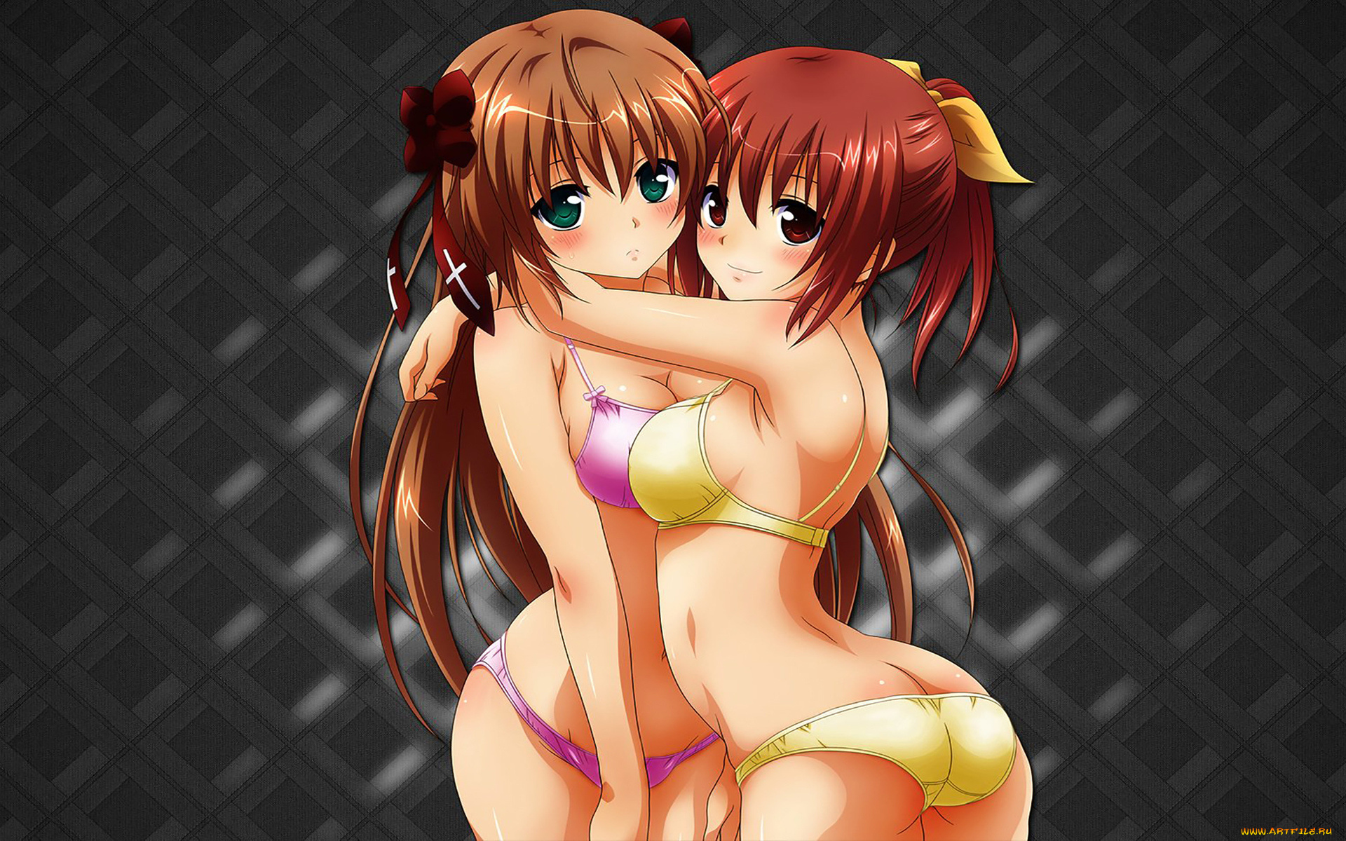 аниме, unknown, , другое, , фон, взгляд, девушки