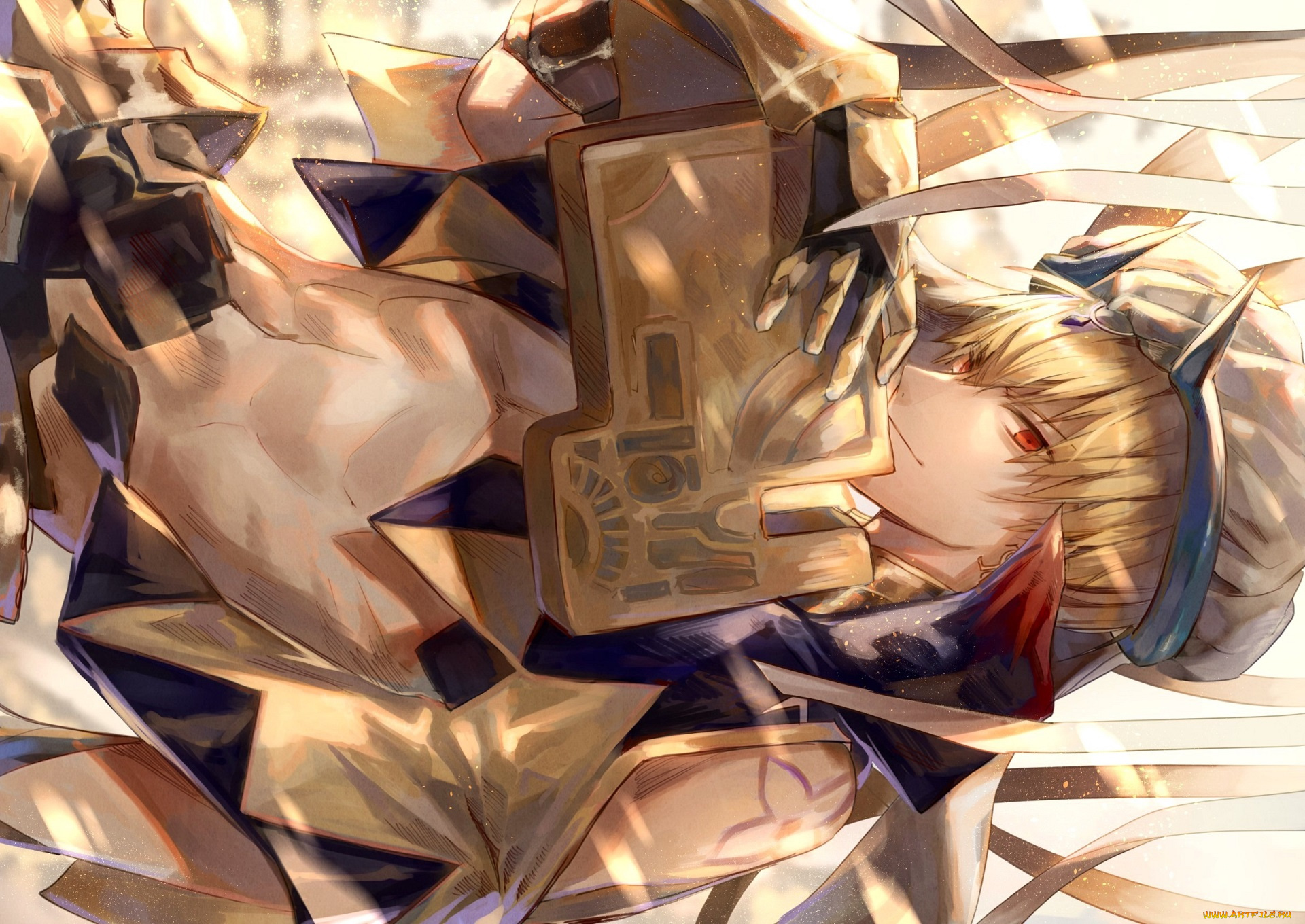 аниме, fate, stay, night, gilgamesh, caster