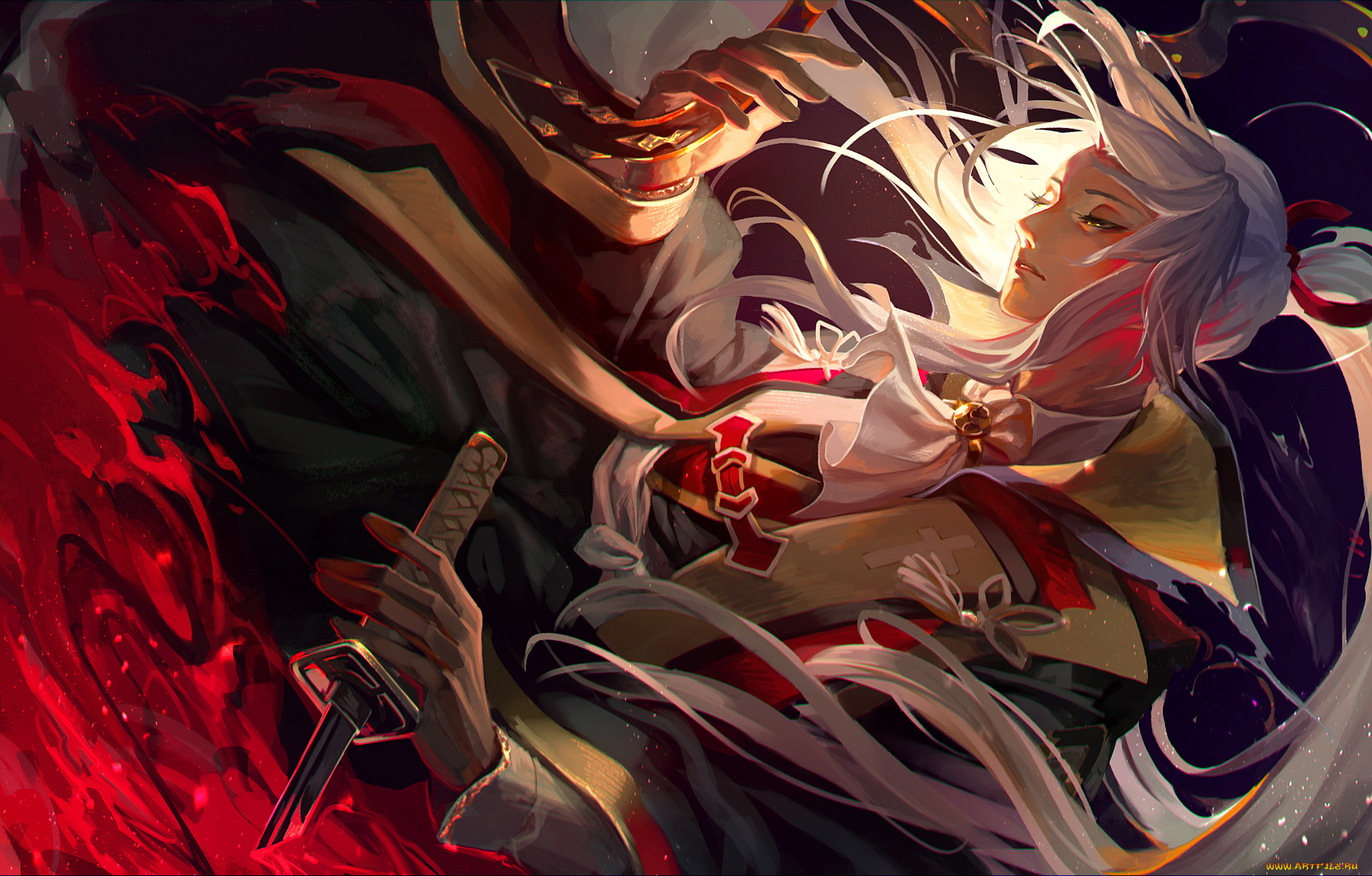 аниме, fate, stay, night, парень, арт