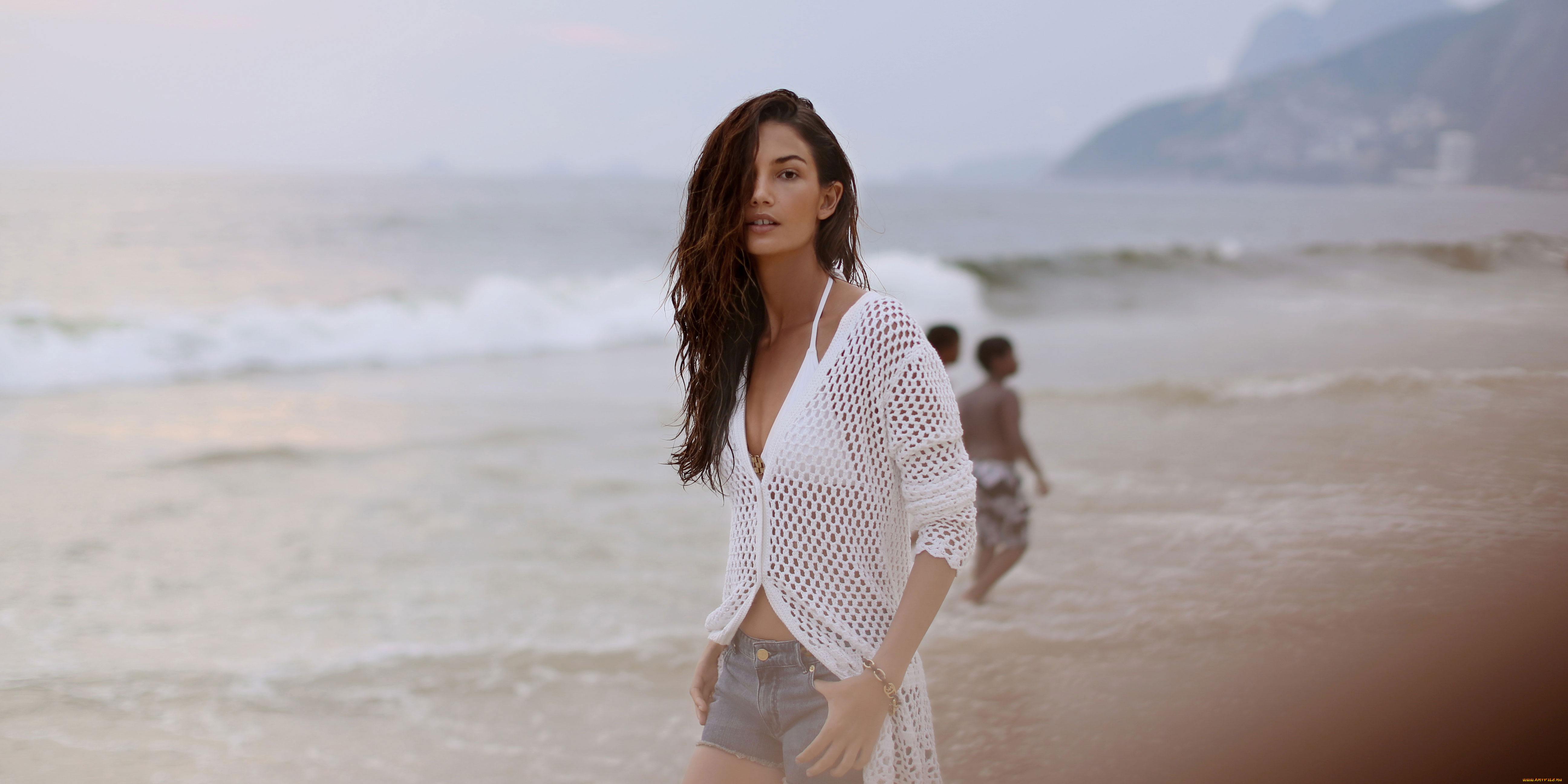 lily, aldridge, американская, топ-модель, девушки, lily, aldridge, брюнетки, michael, kors, модель, побережье, 2018, lily, aldridge, лили, олдридж