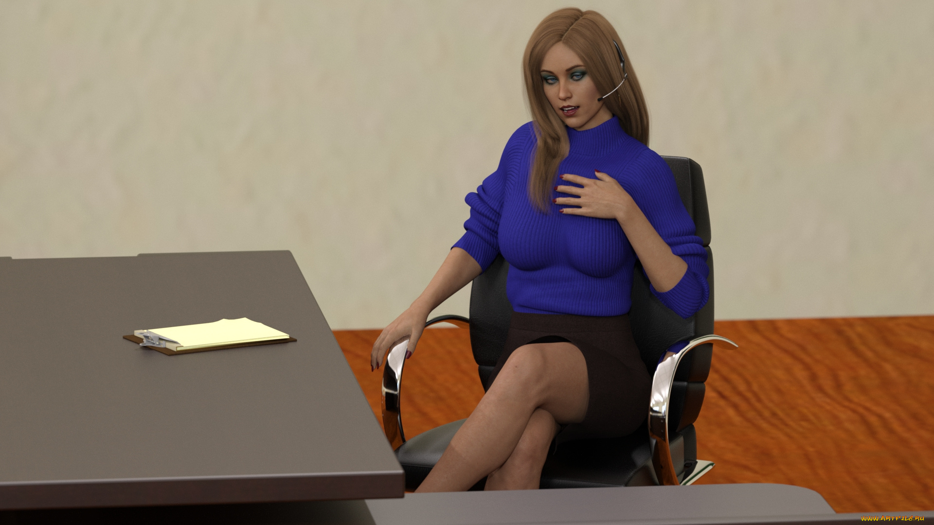 3д, графика, фантазия, , fantasy, фон, взгляд, девушка