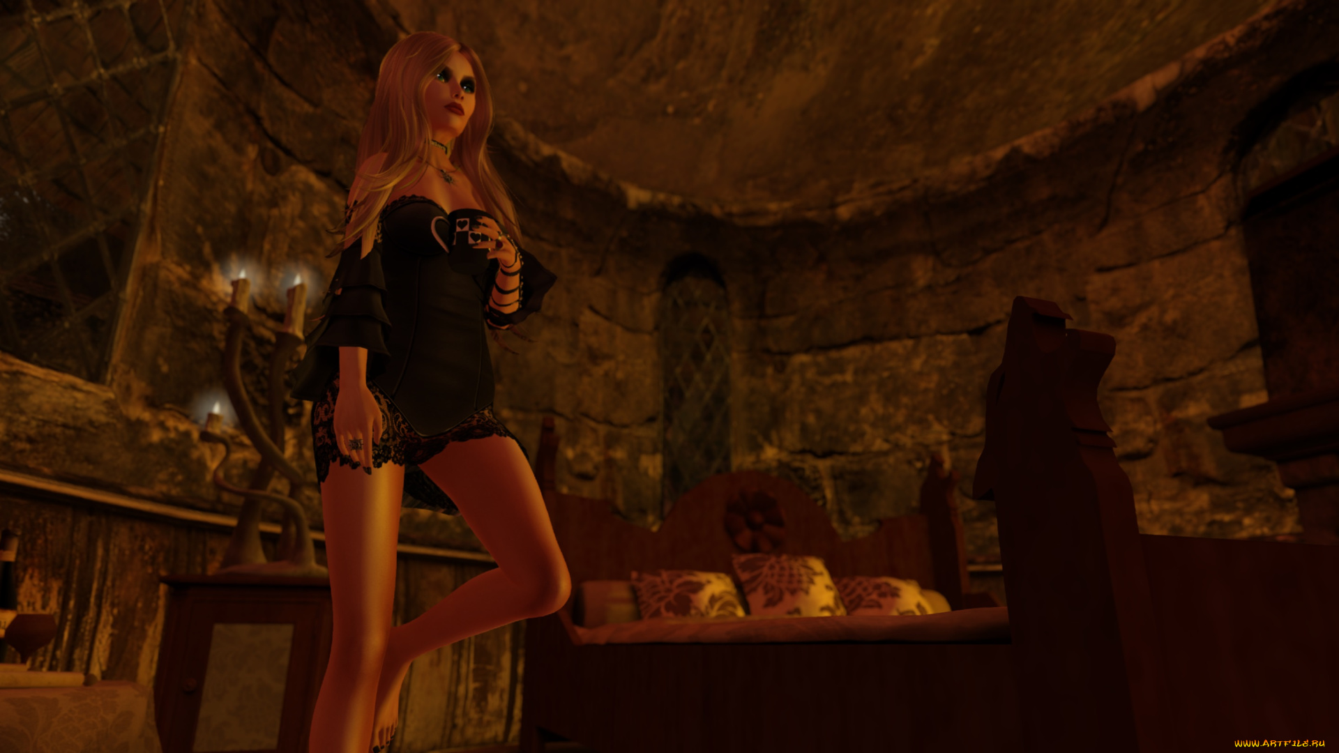 3д, графика, люди, , people, взгляд, девушка, фон