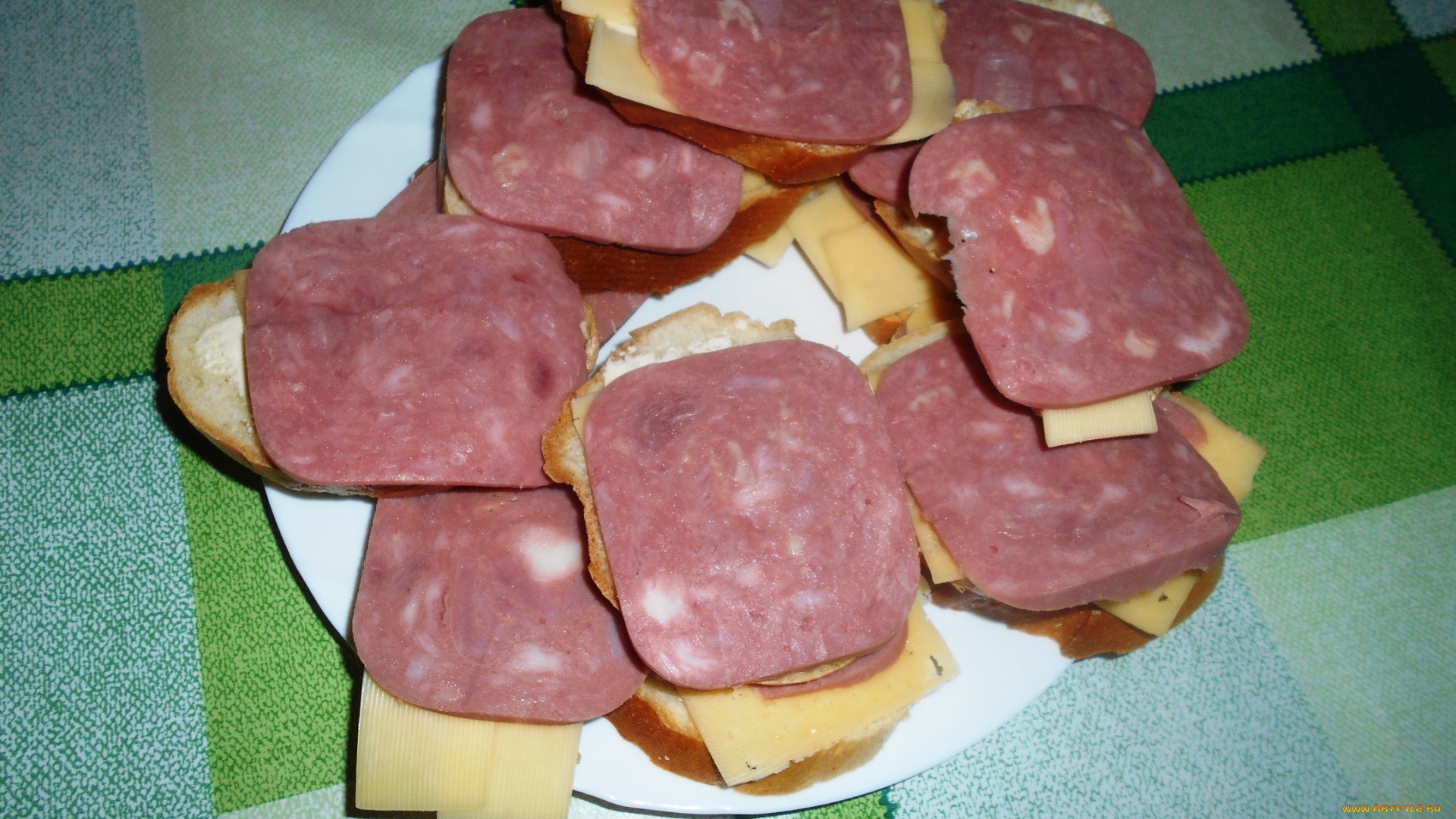 еда, бутерброды, , гамбургеры, , канапе, сыр, колбаса, хлеб