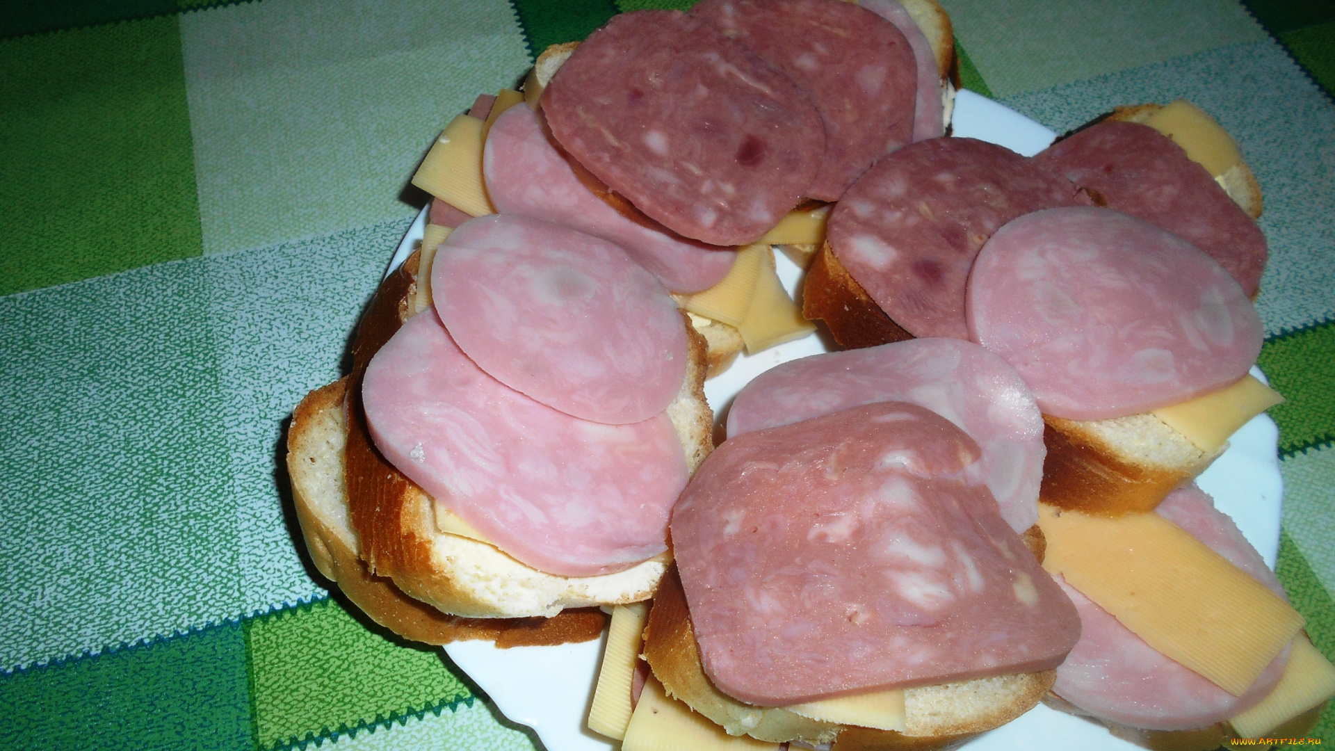 еда, бутерброды, , гамбургеры, , канапе, сыр, колбаса, хлеб