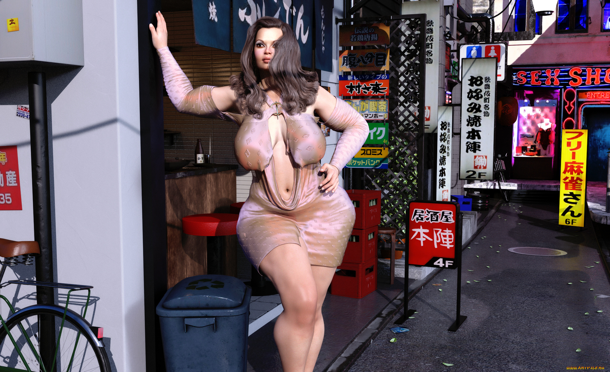 3д, графика, люди, , people, фон, взгляд, девушка