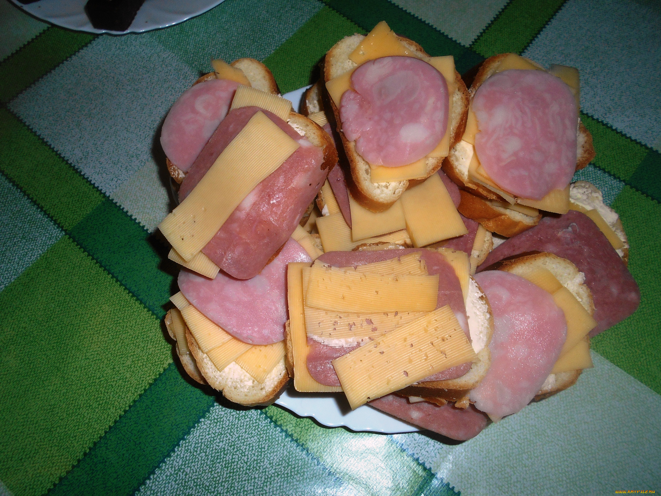 еда, бутерброды, , гамбургеры, , канапе, сыр, колбаса, хлеб