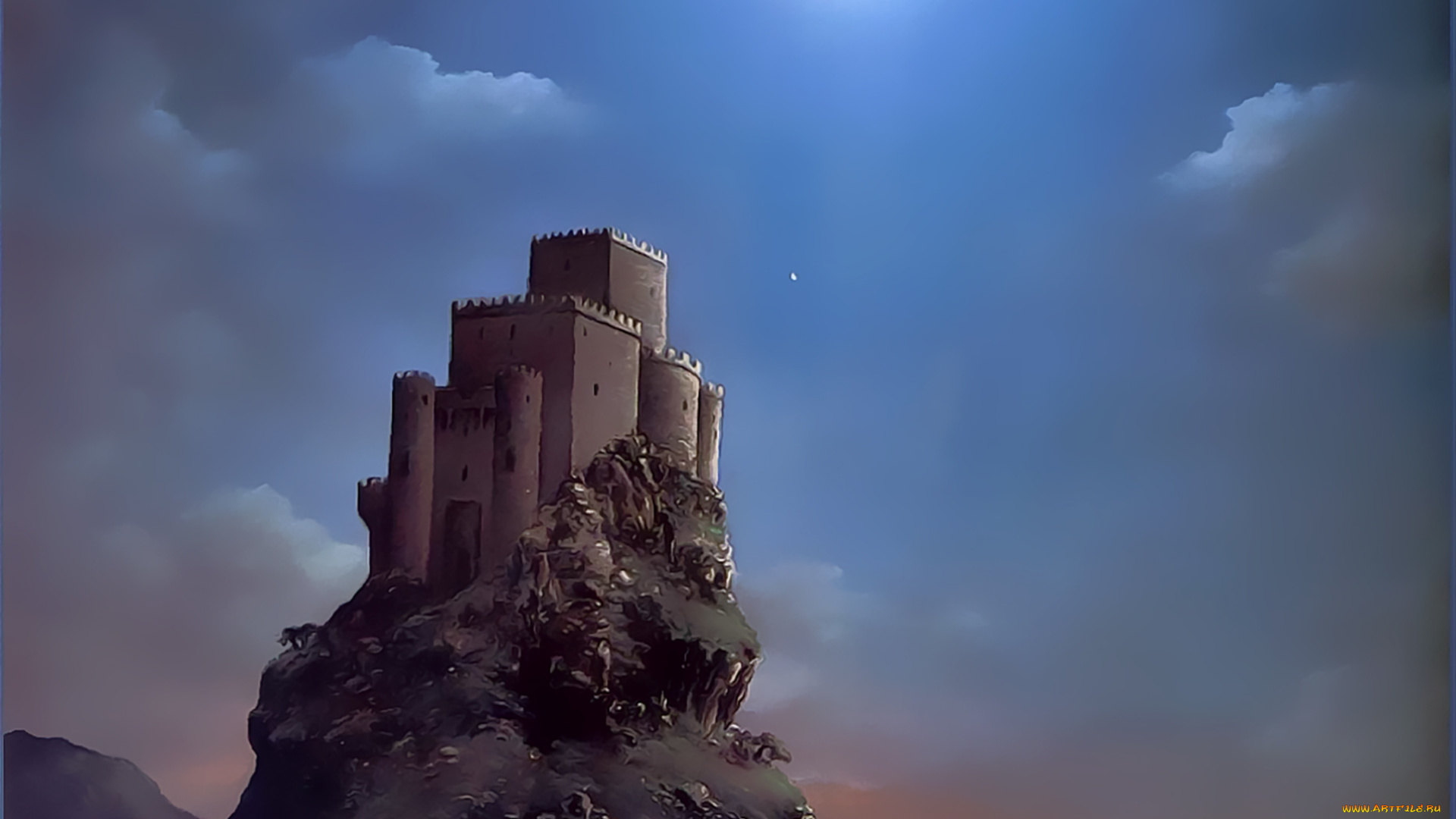 календари, фэнтези, крепость, дворец, архитектура, calendar, 2020