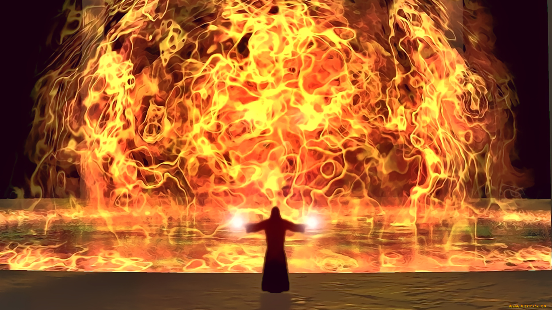 календари, фэнтези, пламя, огонь, маг, calendar, 2020