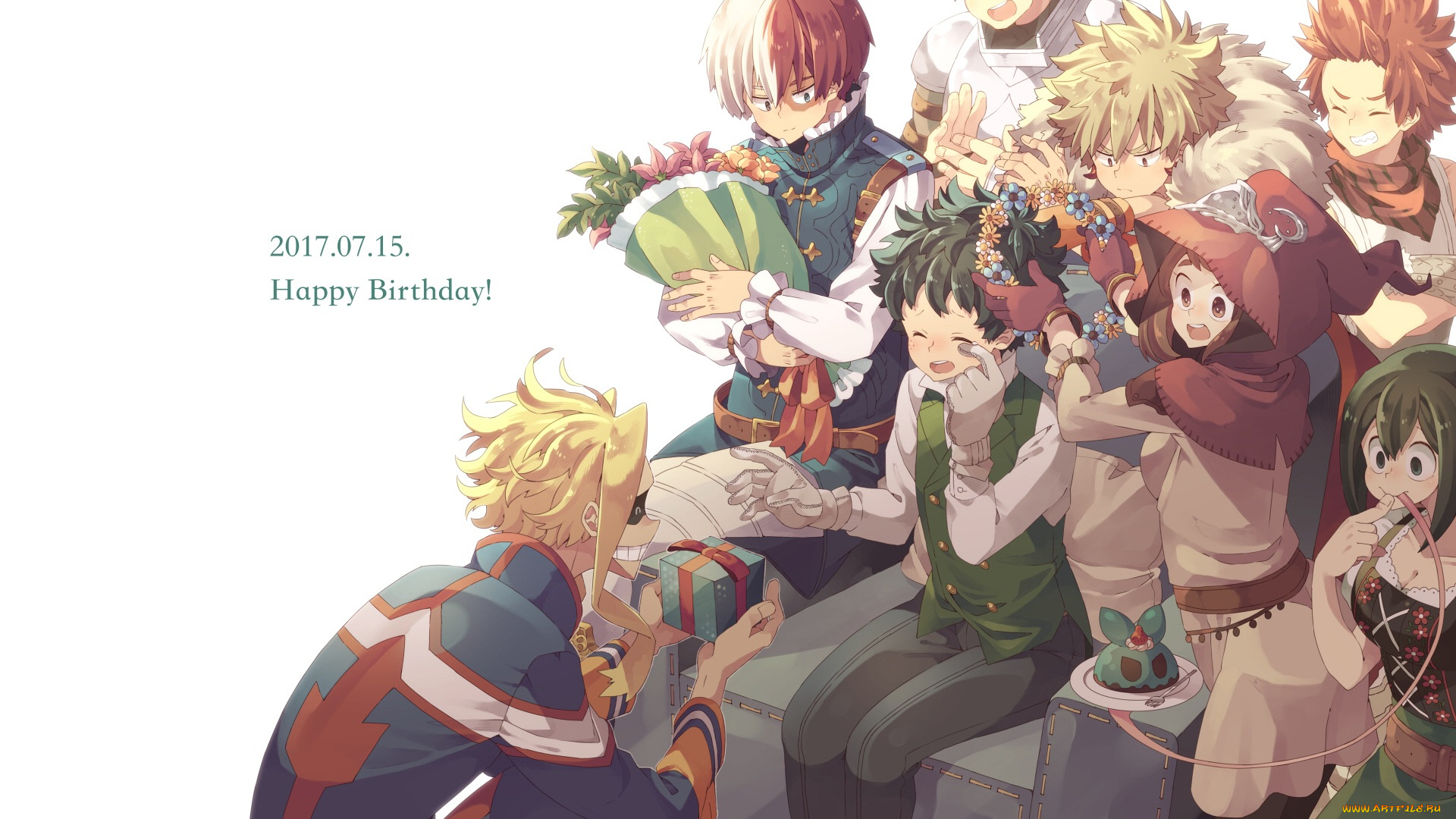 аниме, boku, no, hero, academia, моя, геройская, академия