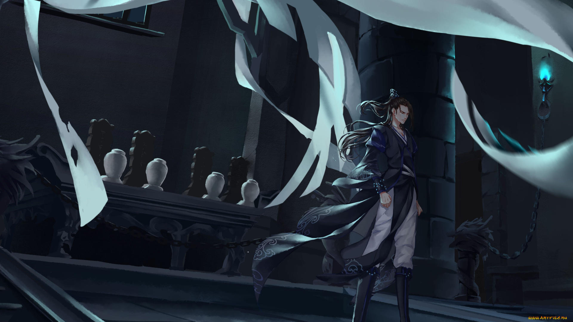 аниме, tian, guan, ci, fu, благословение, небожителей, tian, guan, ci, fu, мосян, тунсю