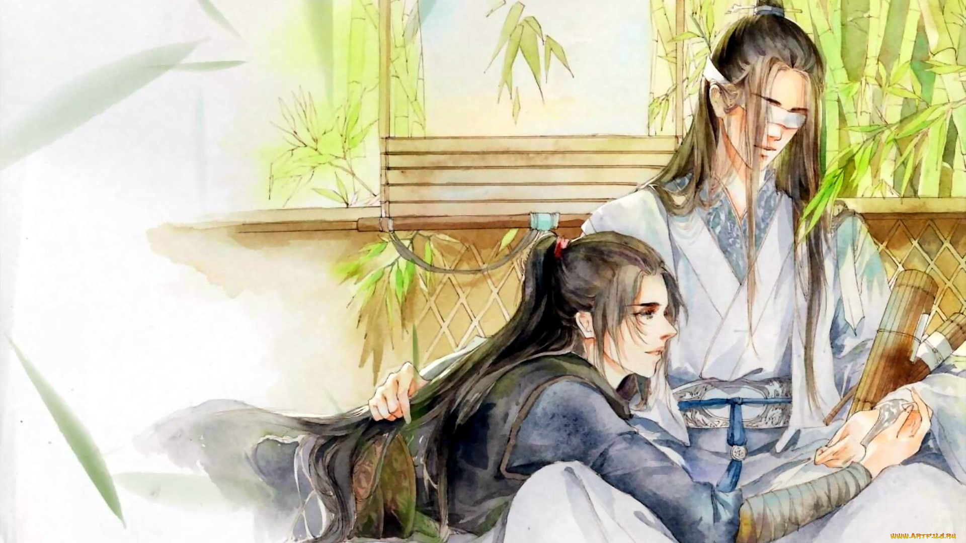 сюэ, ян, и, сяо, синчень, аниме, mo, dao, zu, shi, сяо, синчень, сюэ, ян, бамбук, окно, свитки