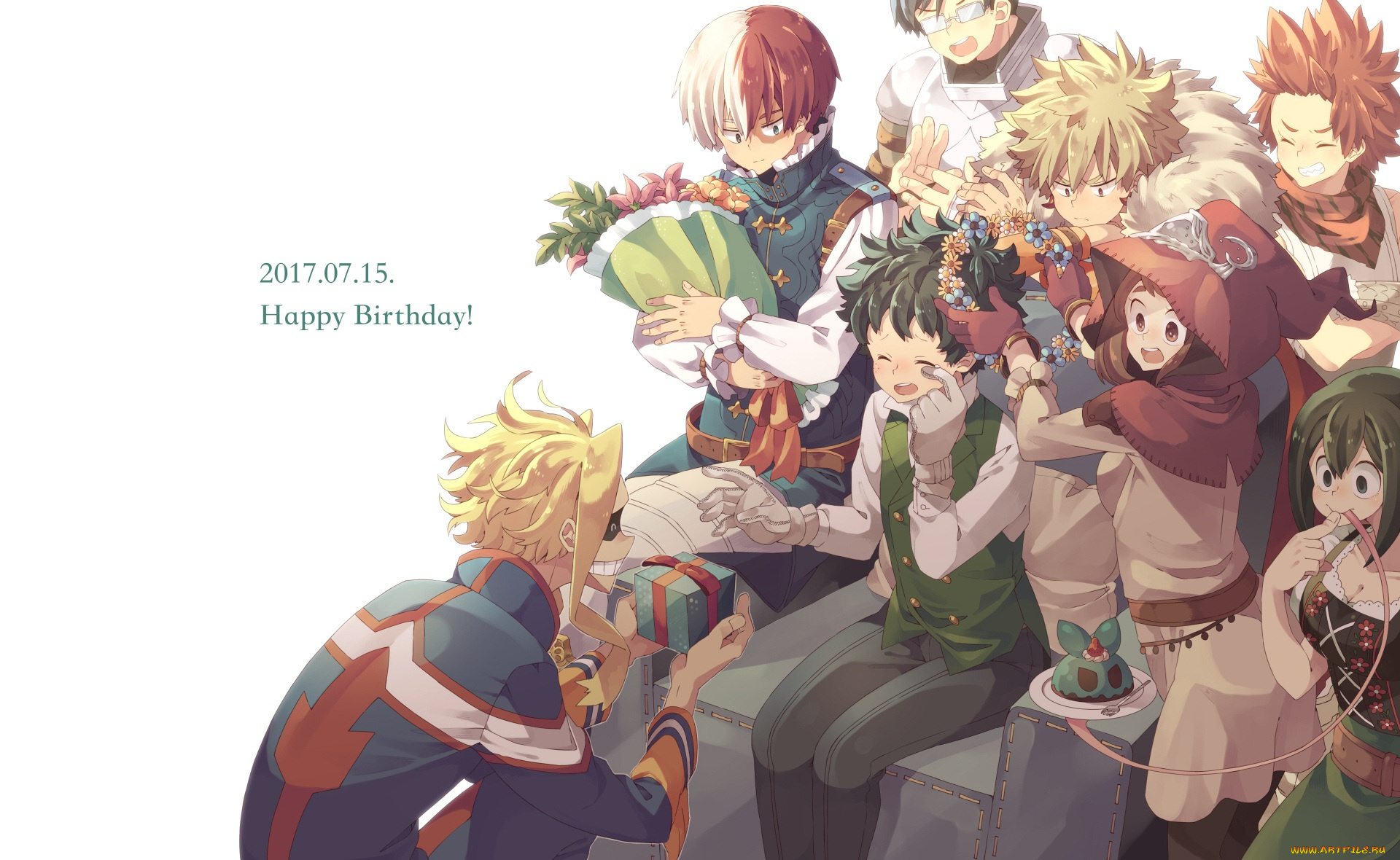 аниме, boku, no, hero, academia, моя, геройская, академия