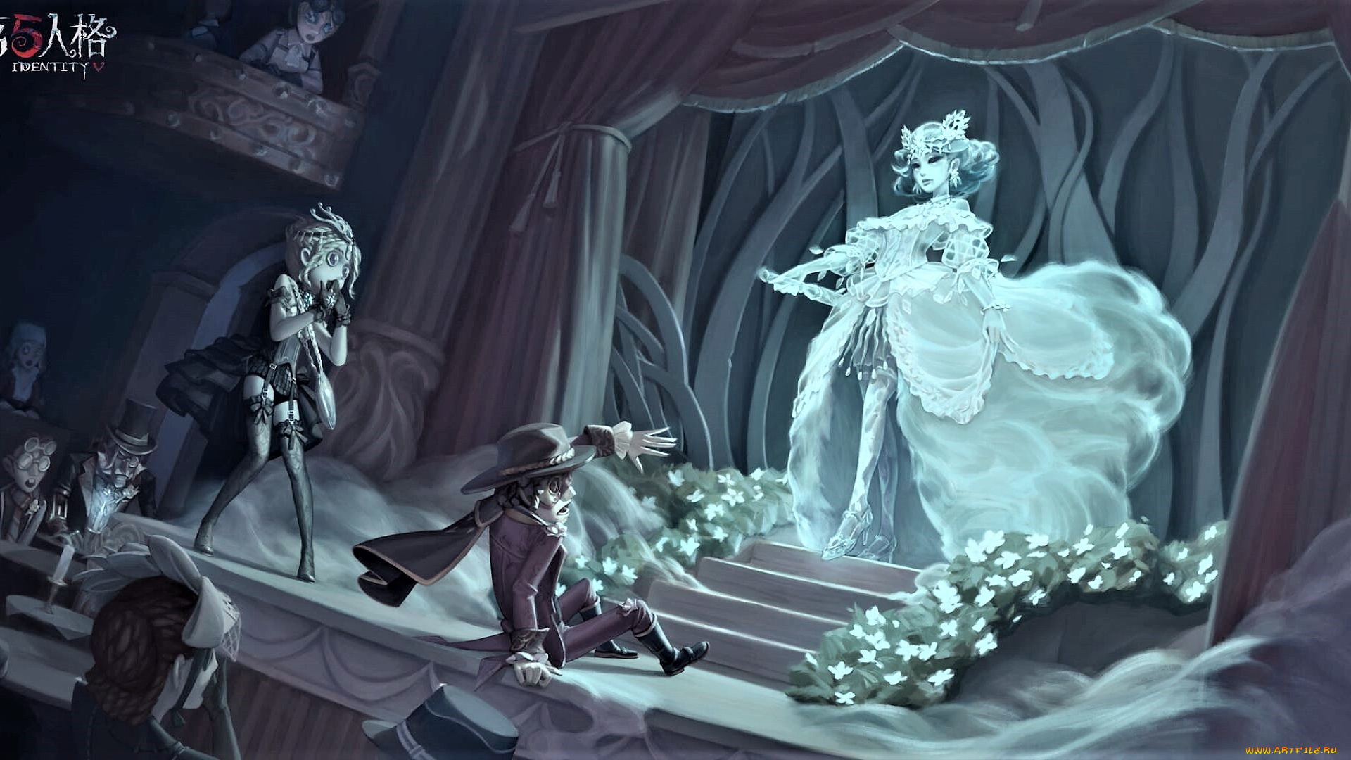 фэнтези, существа, сцена, куклы, театр