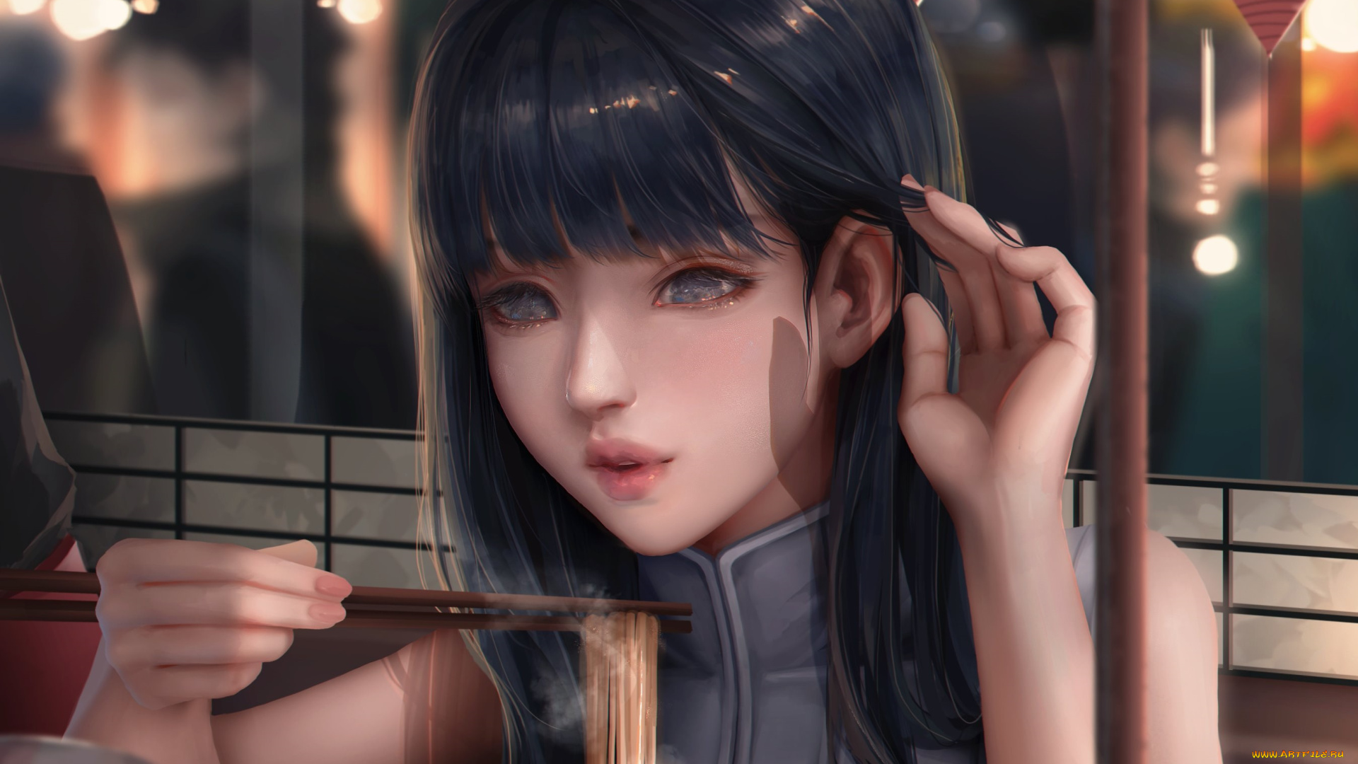 аниме, naruto, хината