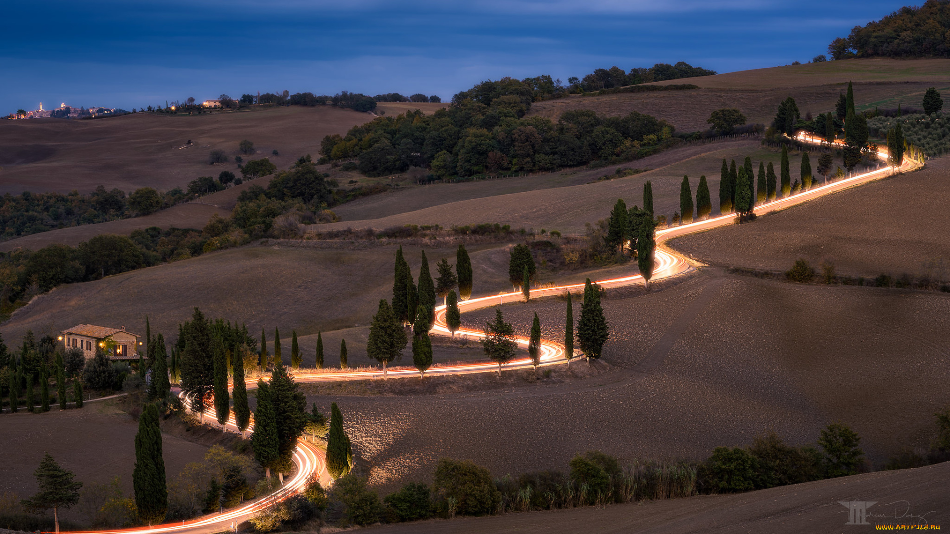 природа, дороги, дорога