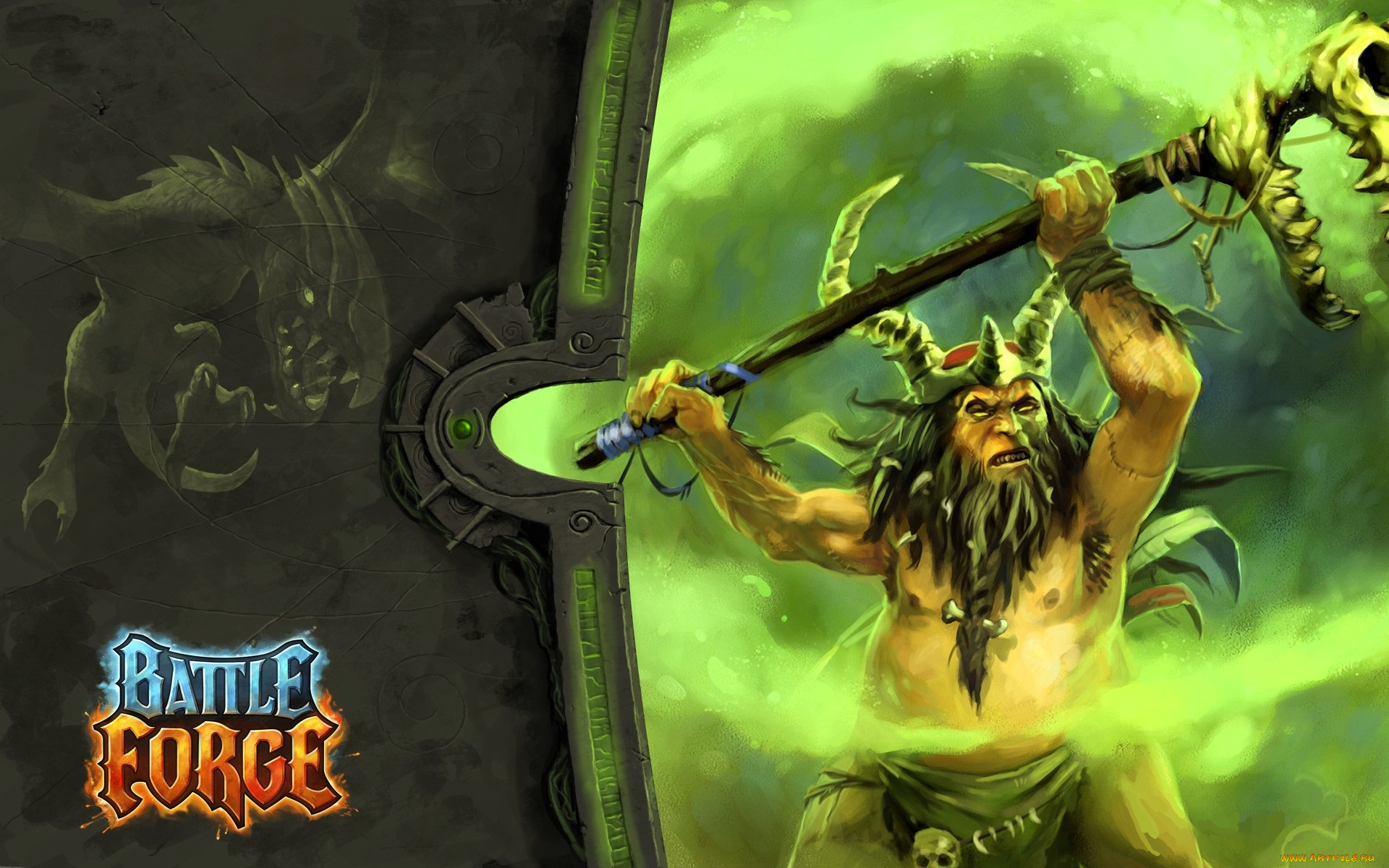 видео, игры, battleforge, персонаж, оружие