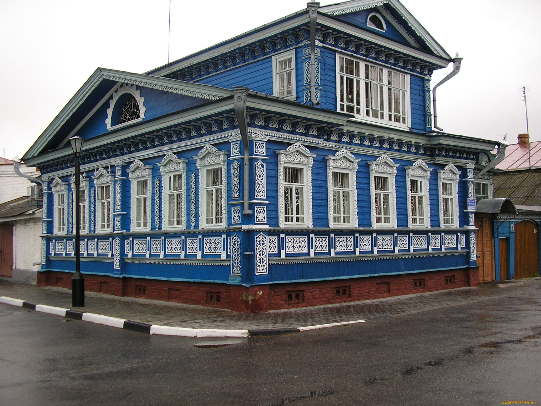 города, -, здания, , дома, музей, терем, русского, самовара, достопримечательности, нижегородская, область, городец