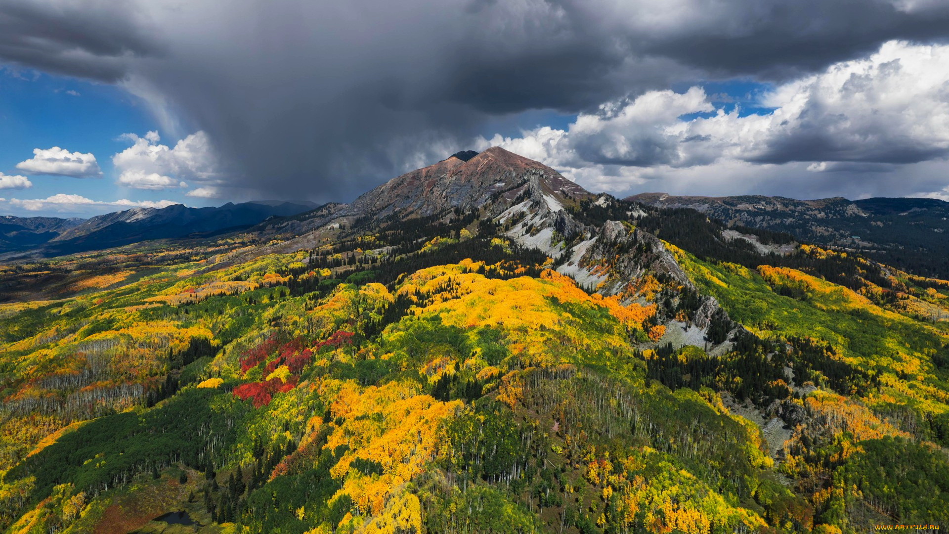 crested, butte, colorado, природа, луга, crested, butte
