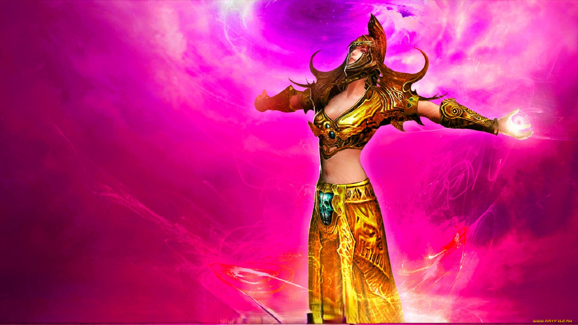 видео, игры, mummy, online, девушка, наряд, маг, магия