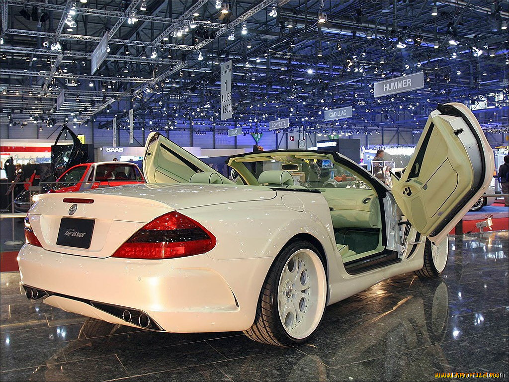 fab, design, sl, автомобили, mercedes, benz