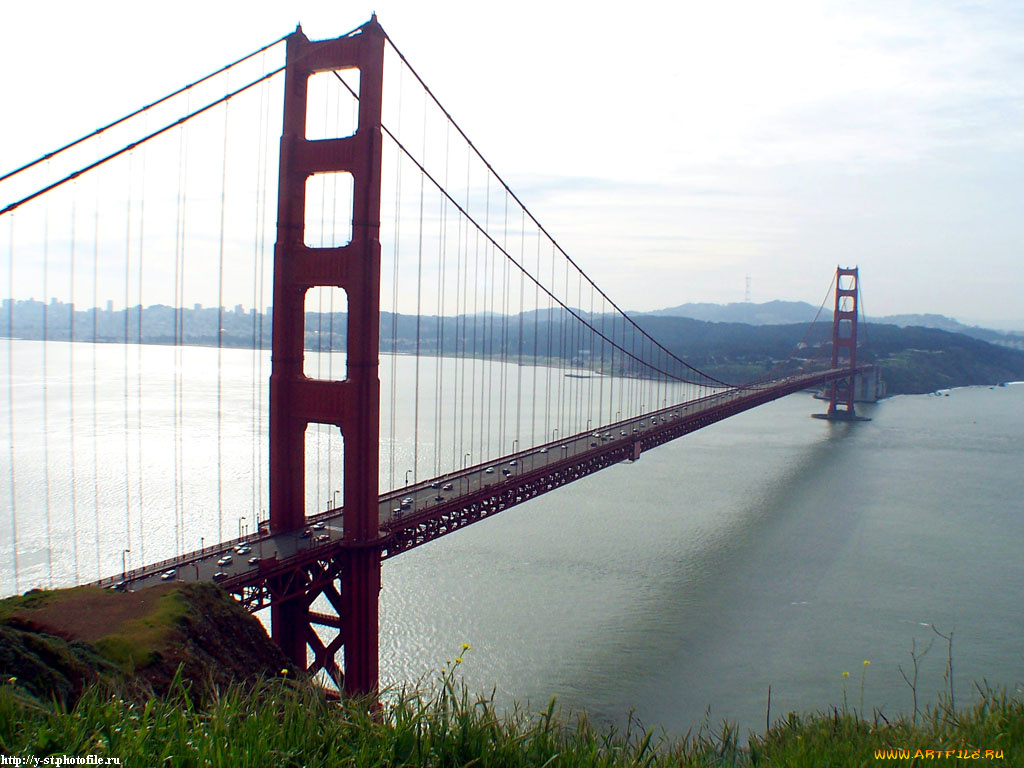 san, francisco, golden, gate, bridge, города, сан, франциско, сша