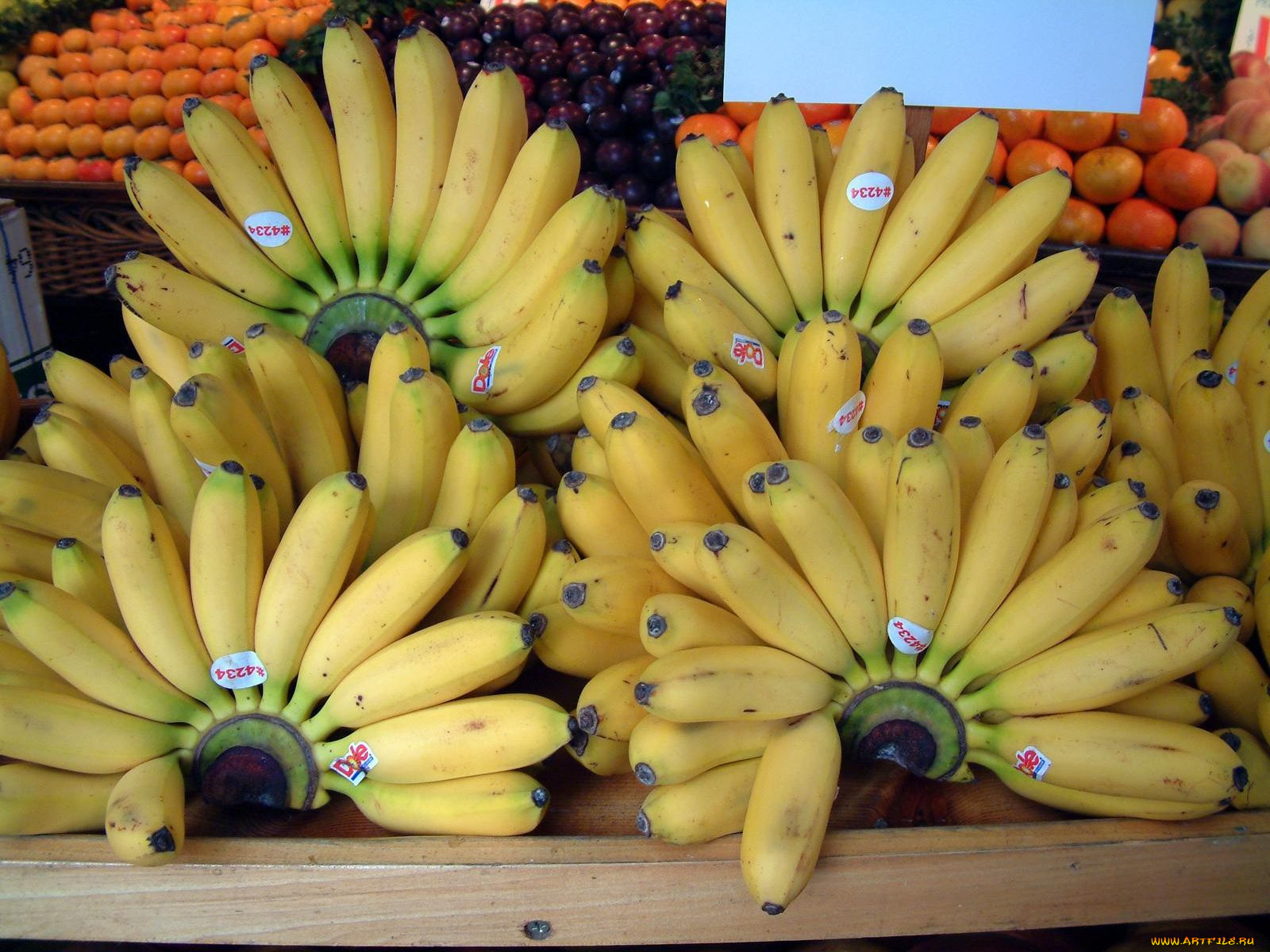 еда, бананы