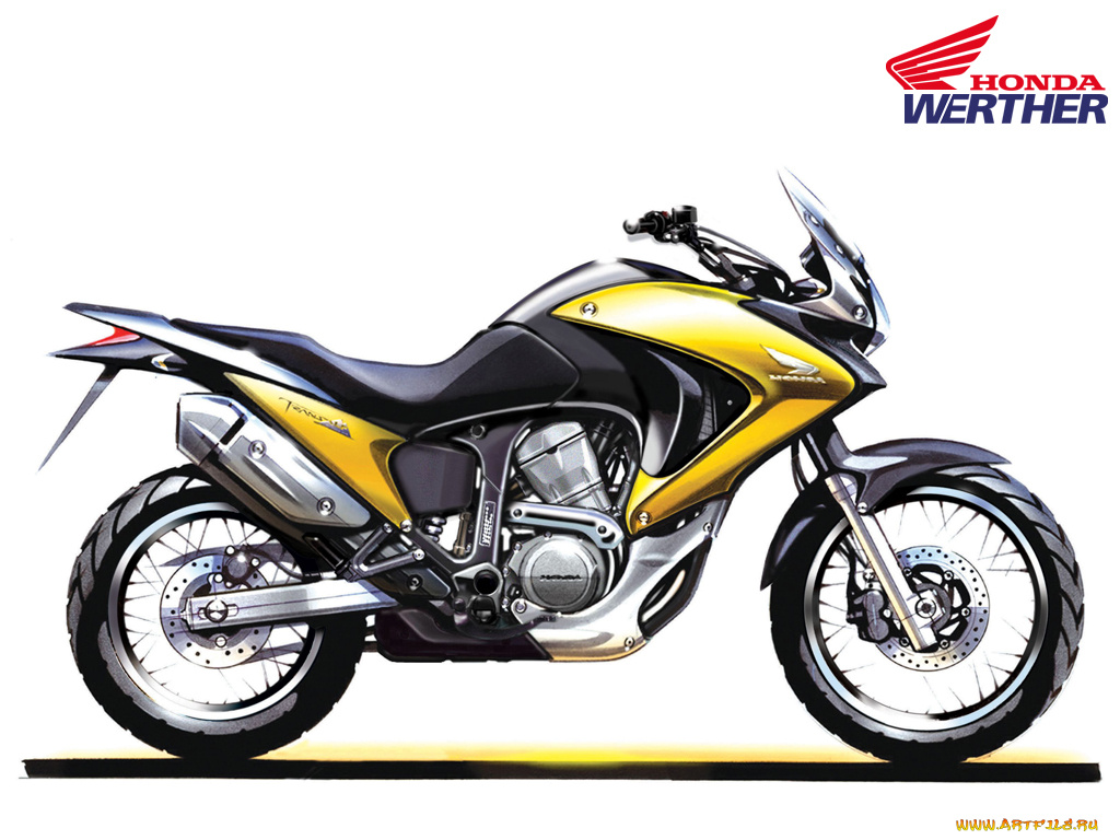 мотоциклы, рисованные