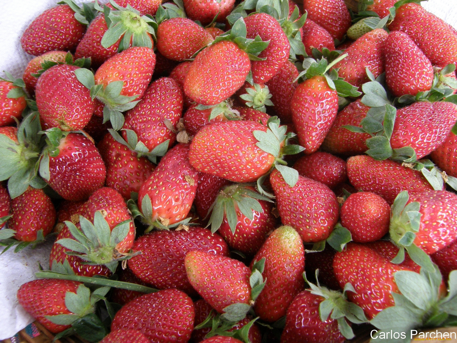 еда, клубника, земляника