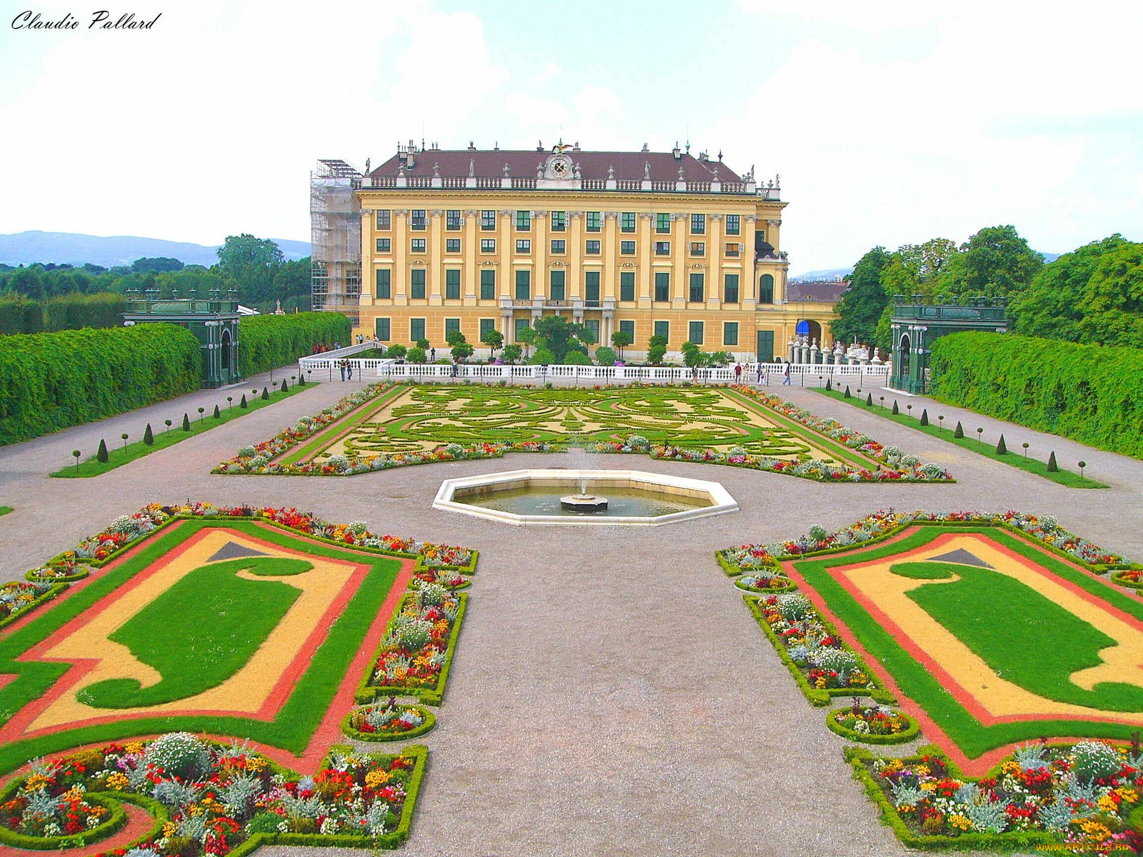 giardino, completo, города, дворцы, замки, крепости