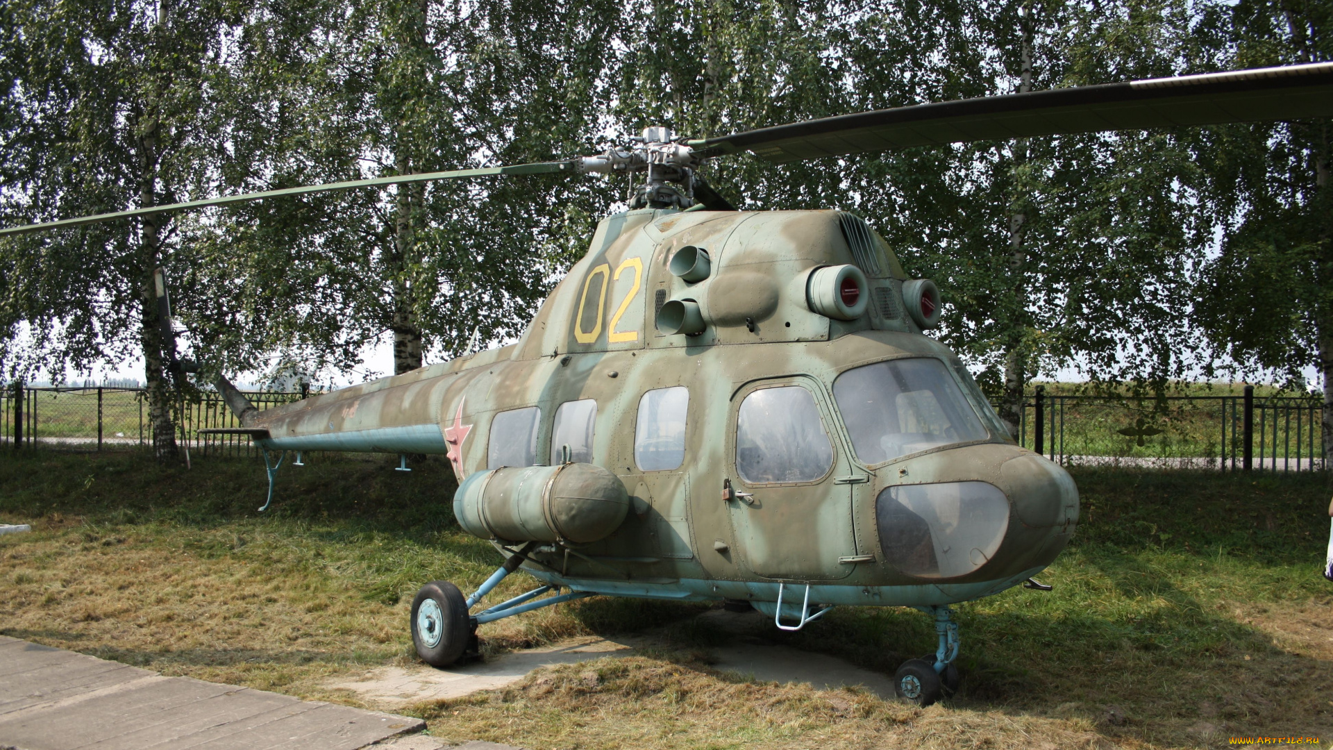 авиация, вертолёты, памятник