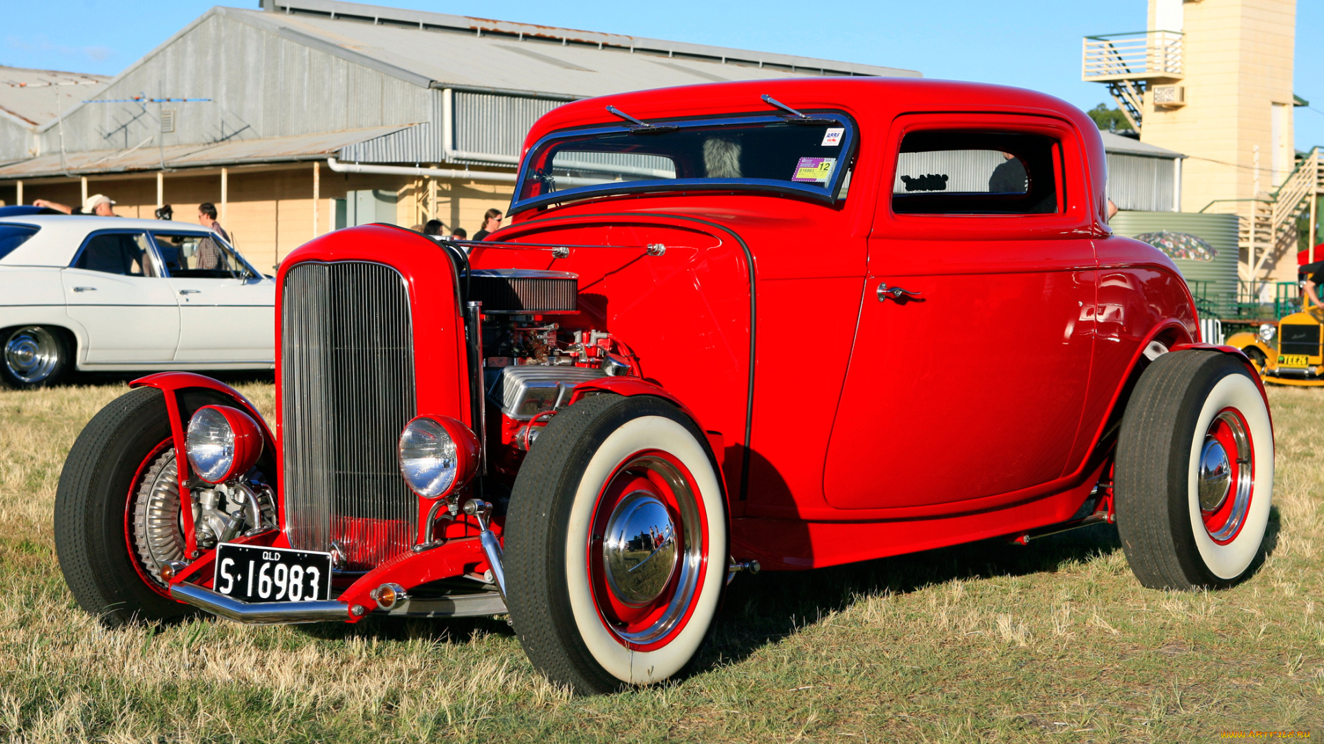 автомобили, выставки, уличные, фото, rod, hot, at, the, twilight, coupe, ford, 1932