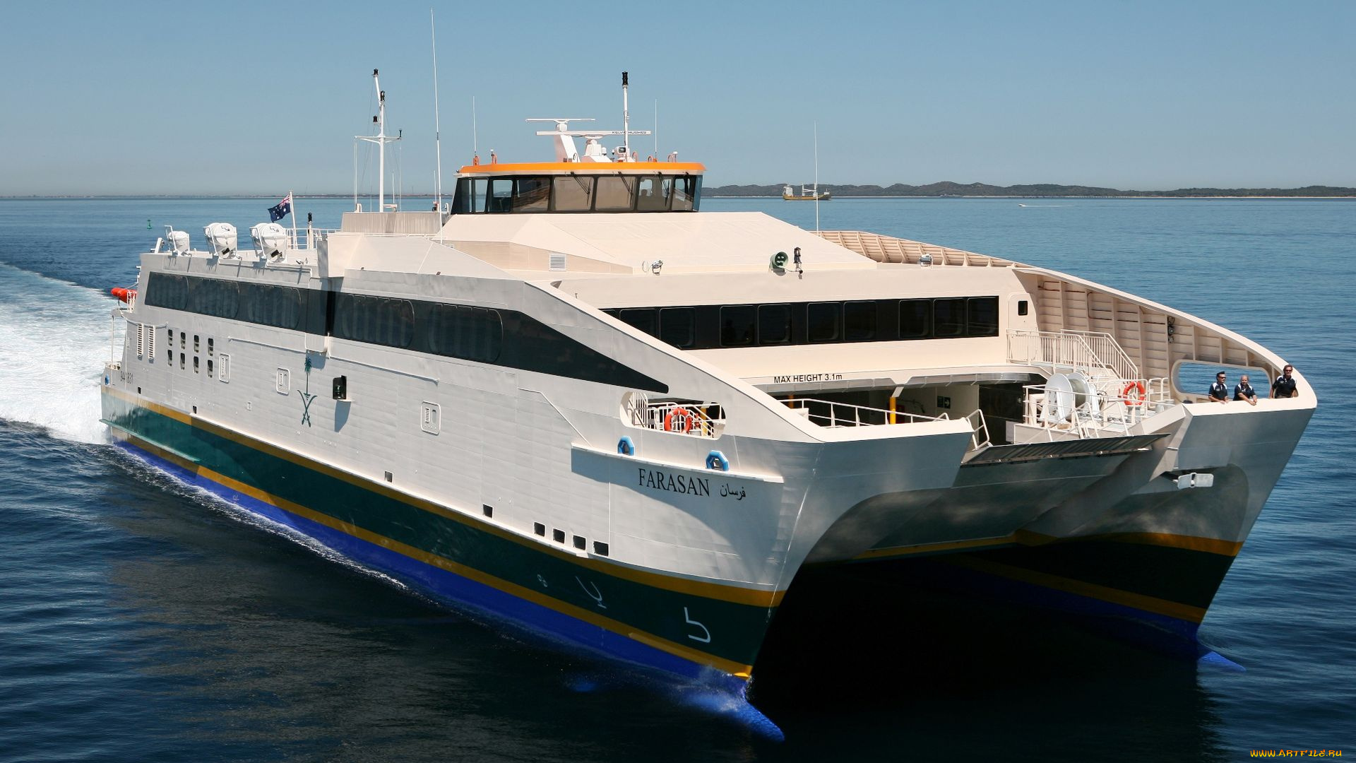 корабли, катамараны, тримараны, катамаран