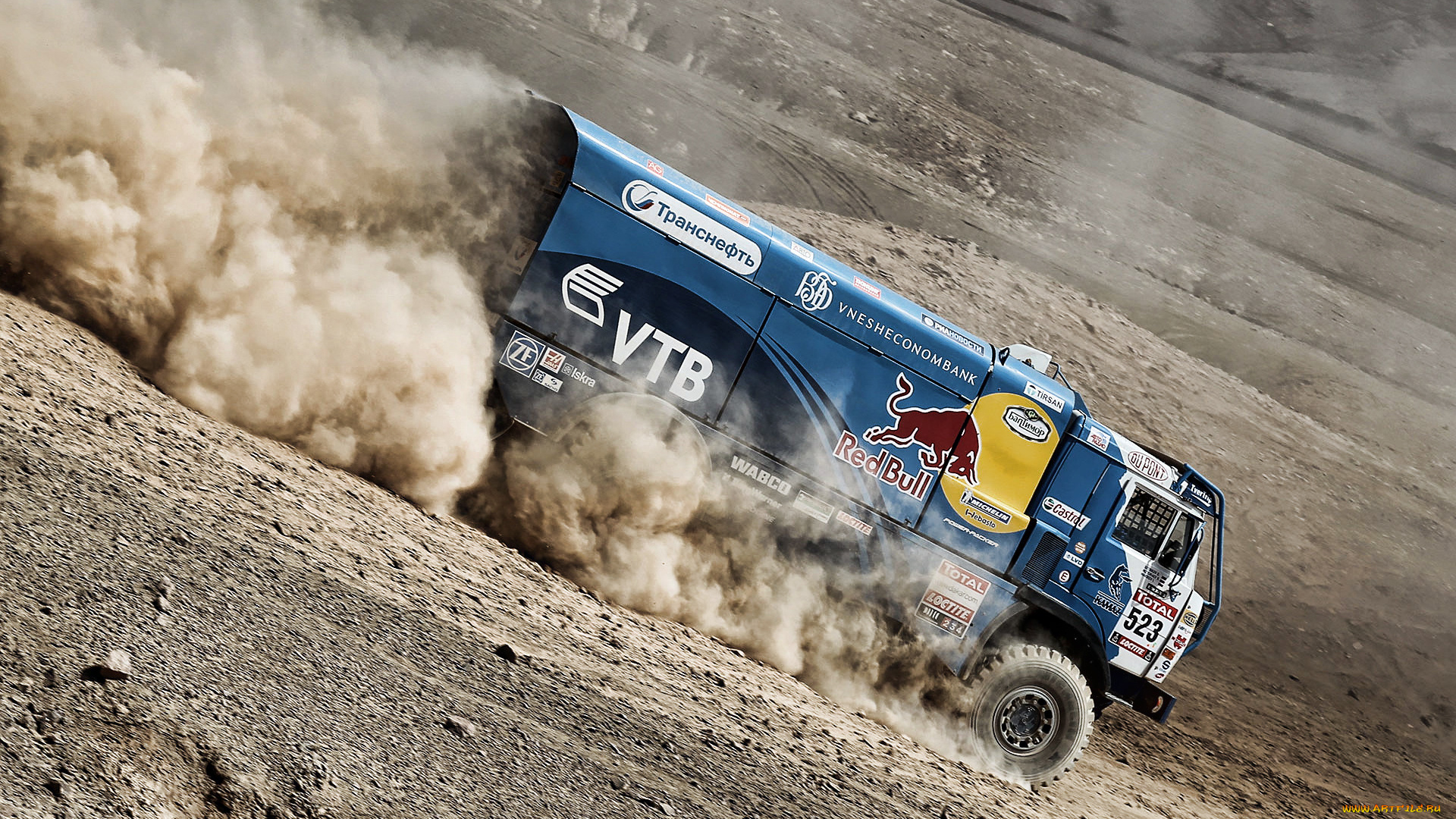 спорт, авторалли, горка, пыль, kamaz, камаз-мастер, пустыня, грузовик, париж-дакар, ралли, камаз