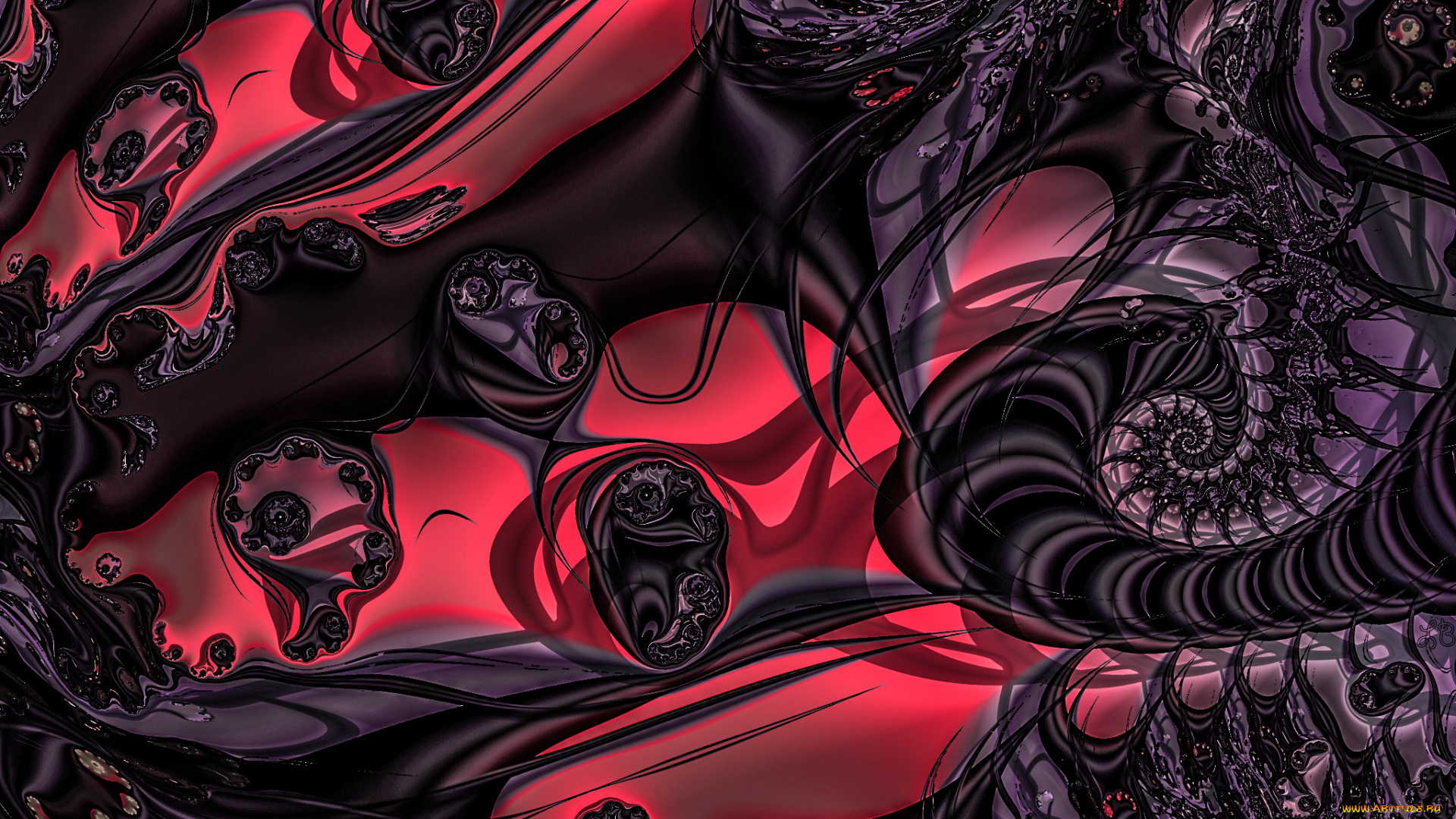 3д, графика, fractal, фракталы, узор, фон, цвета