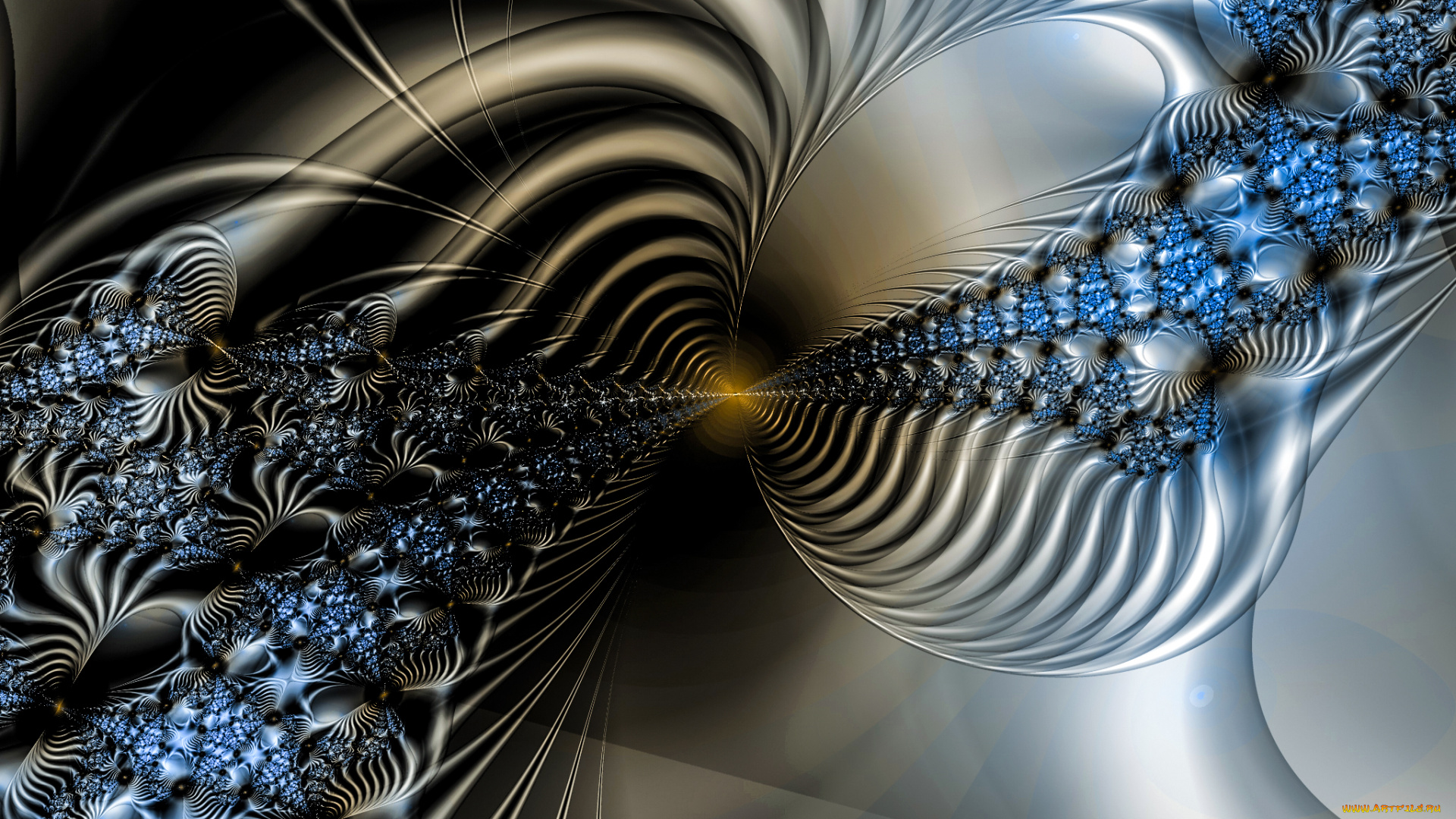 3д, графика, fractal, фракталы, узор, фон, цвета