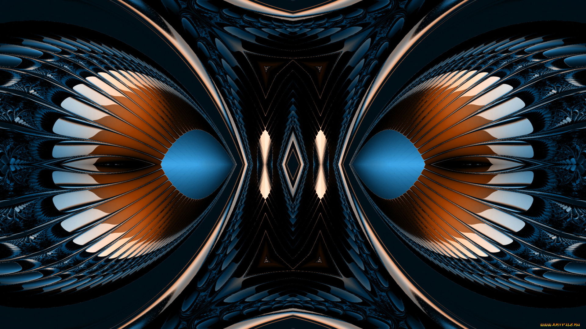 3д, графика, fractal, фракталы, узор, фон, цвета