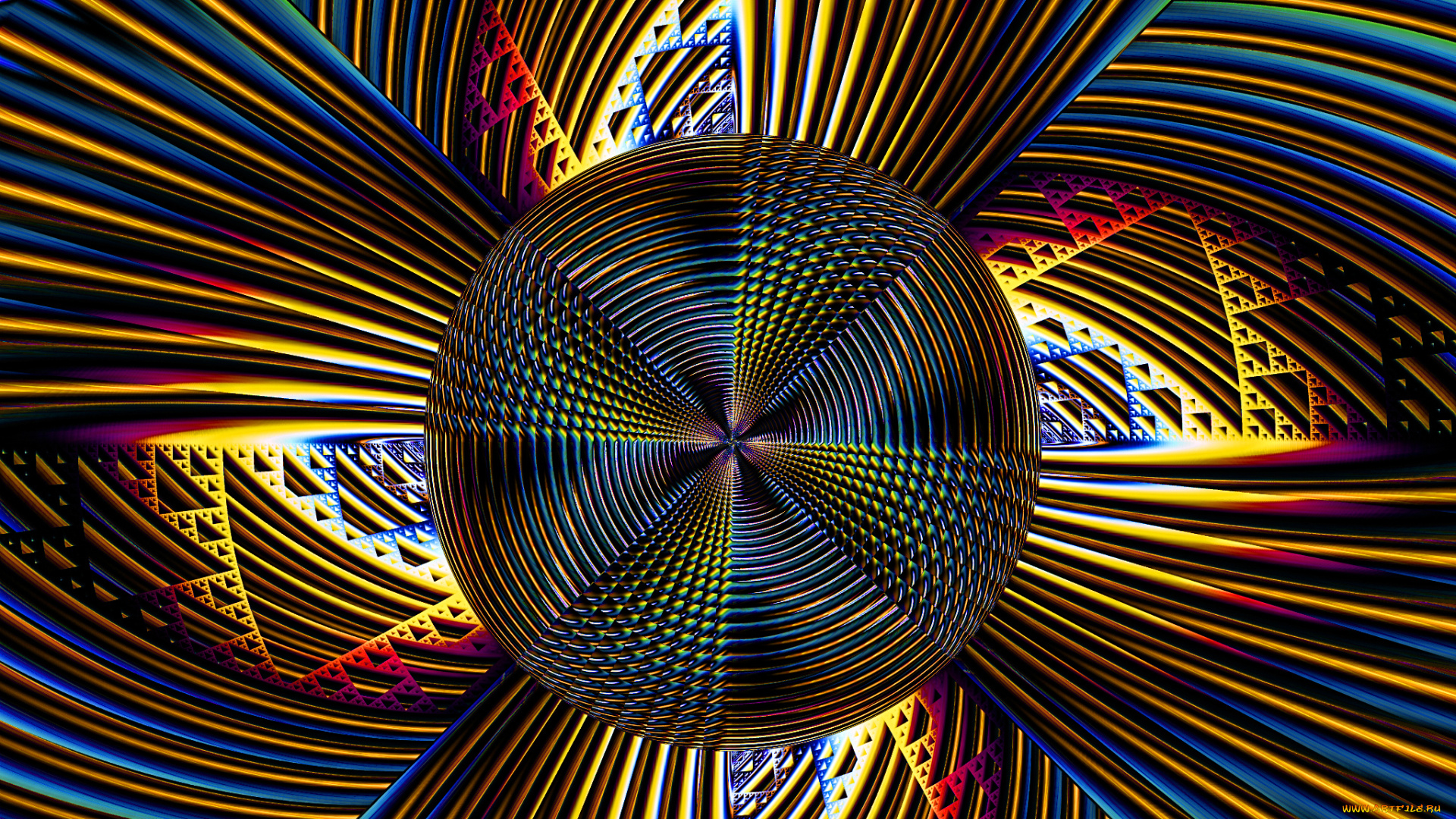 3д, графика, fractal, фракталы, узор, фон, цвета