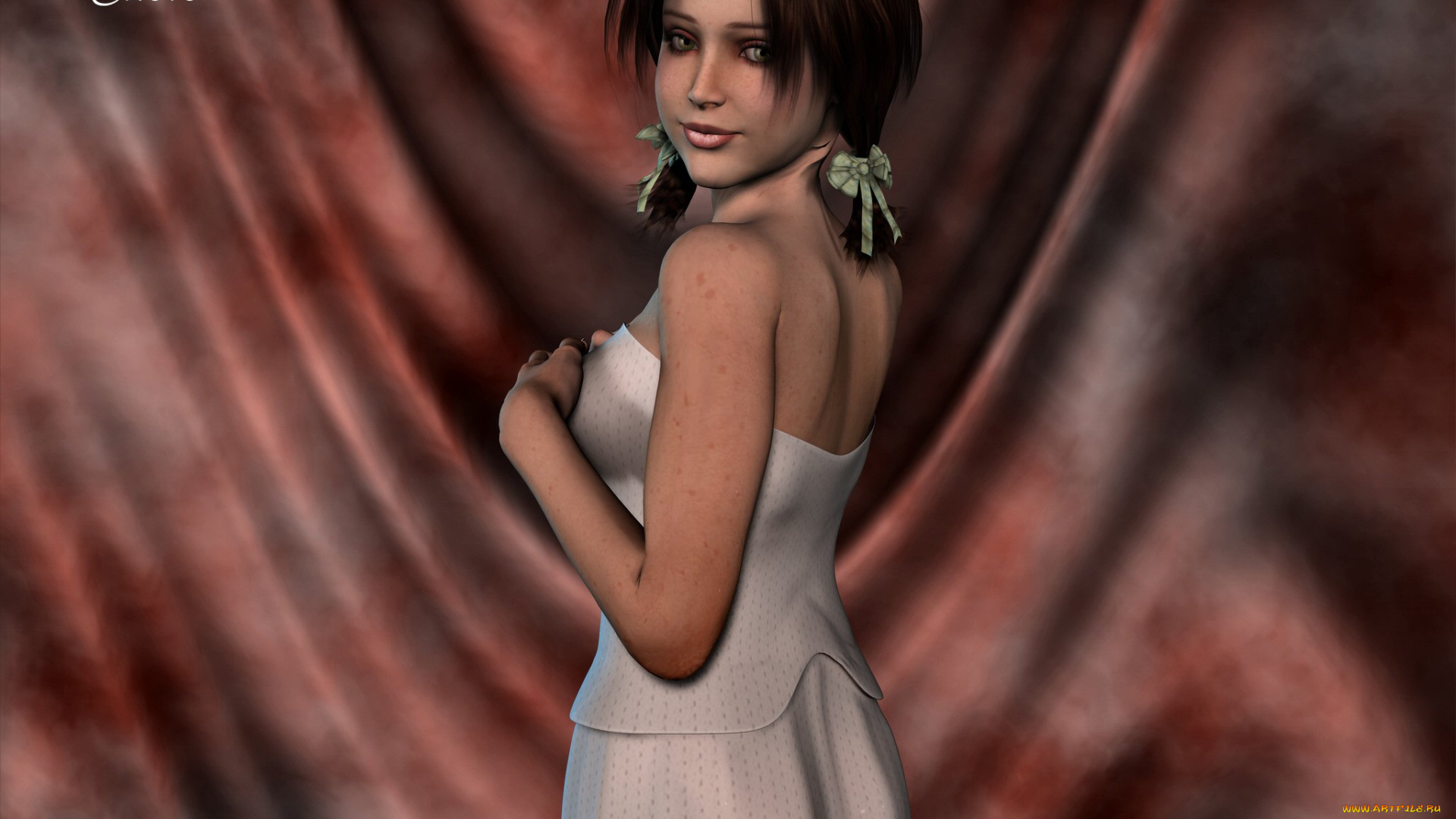 3д, графика, people, люди, девушка