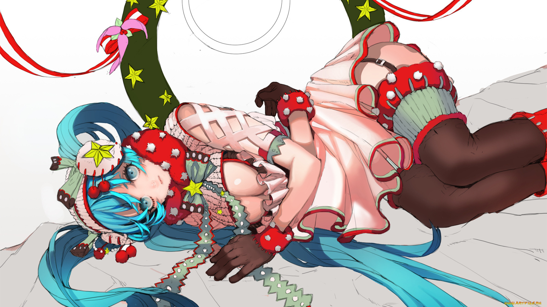 аниме, vocaloid, hatsune, miku