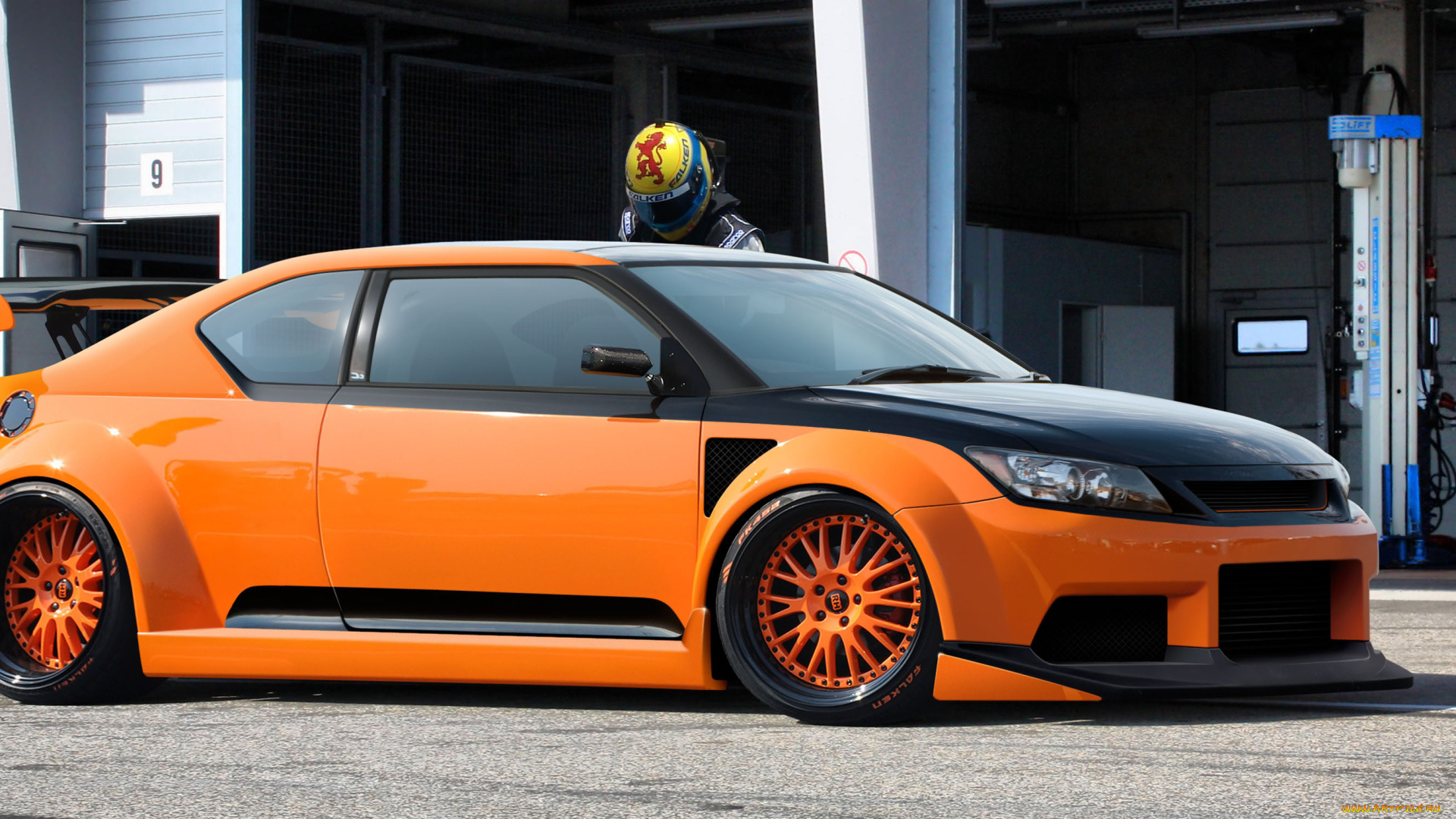 автомобили, виртуальный, тюнинг, scion