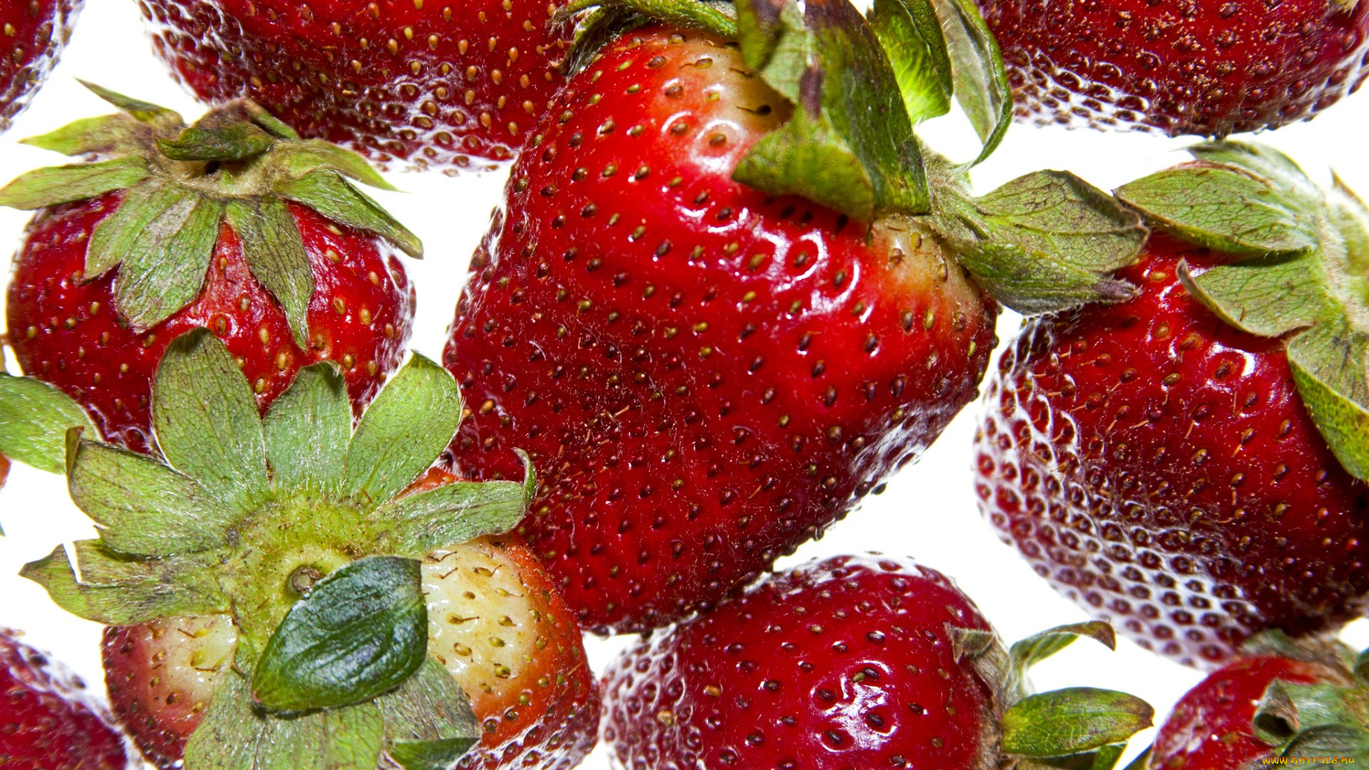 еда, клубника, земляника, ягоды, красный