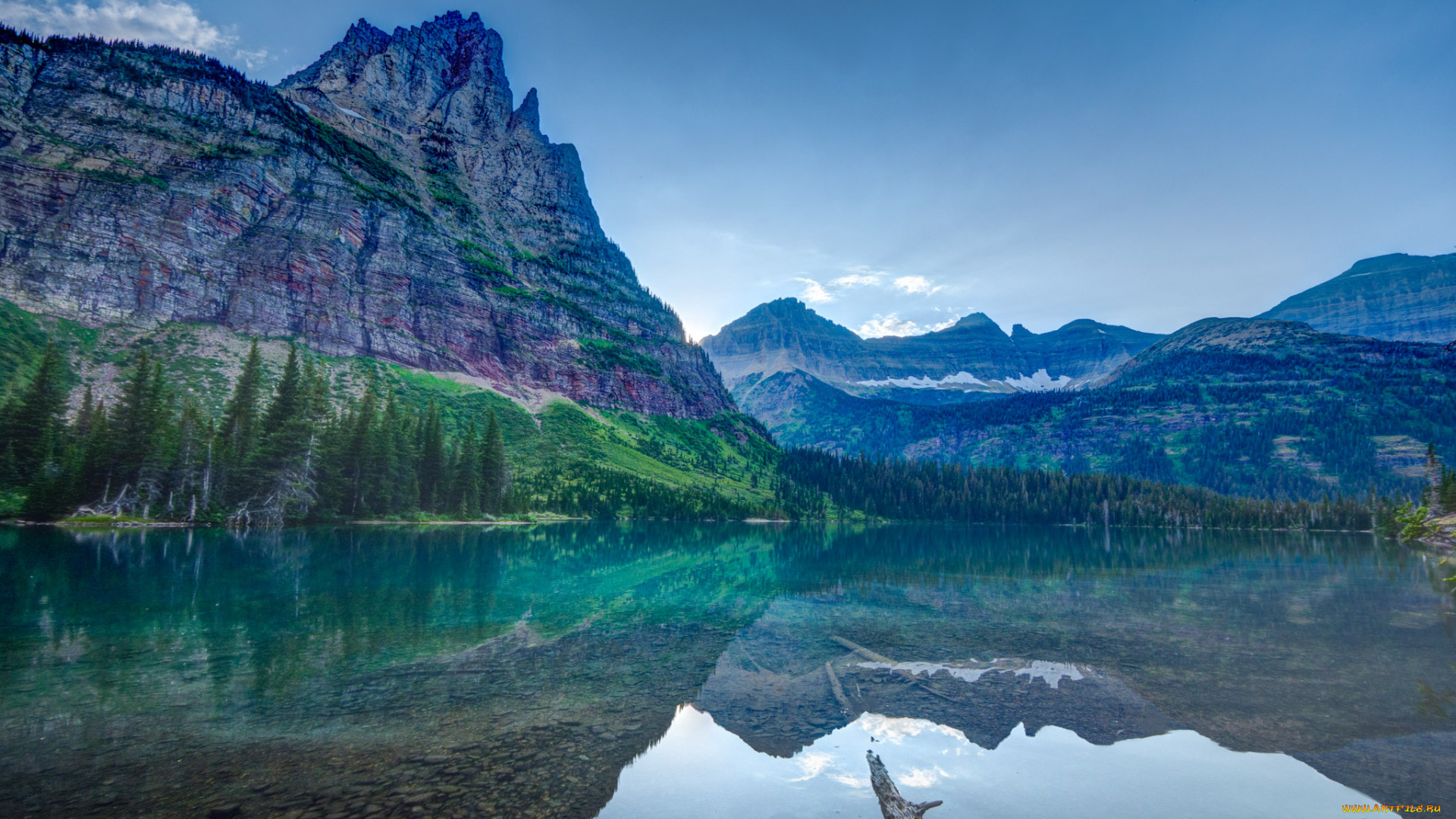 природа, реки, озера, штат, монтана, сша