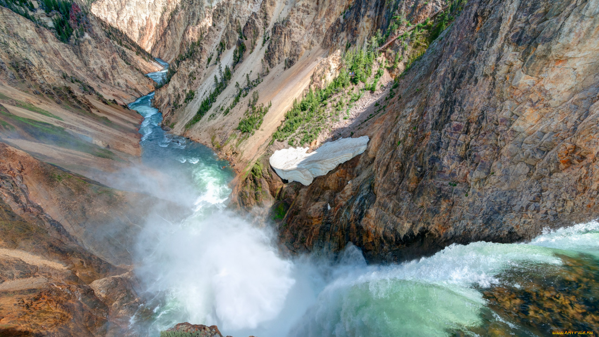 природа, реки, озера, сша, йеллостоун, штат, вайоминг