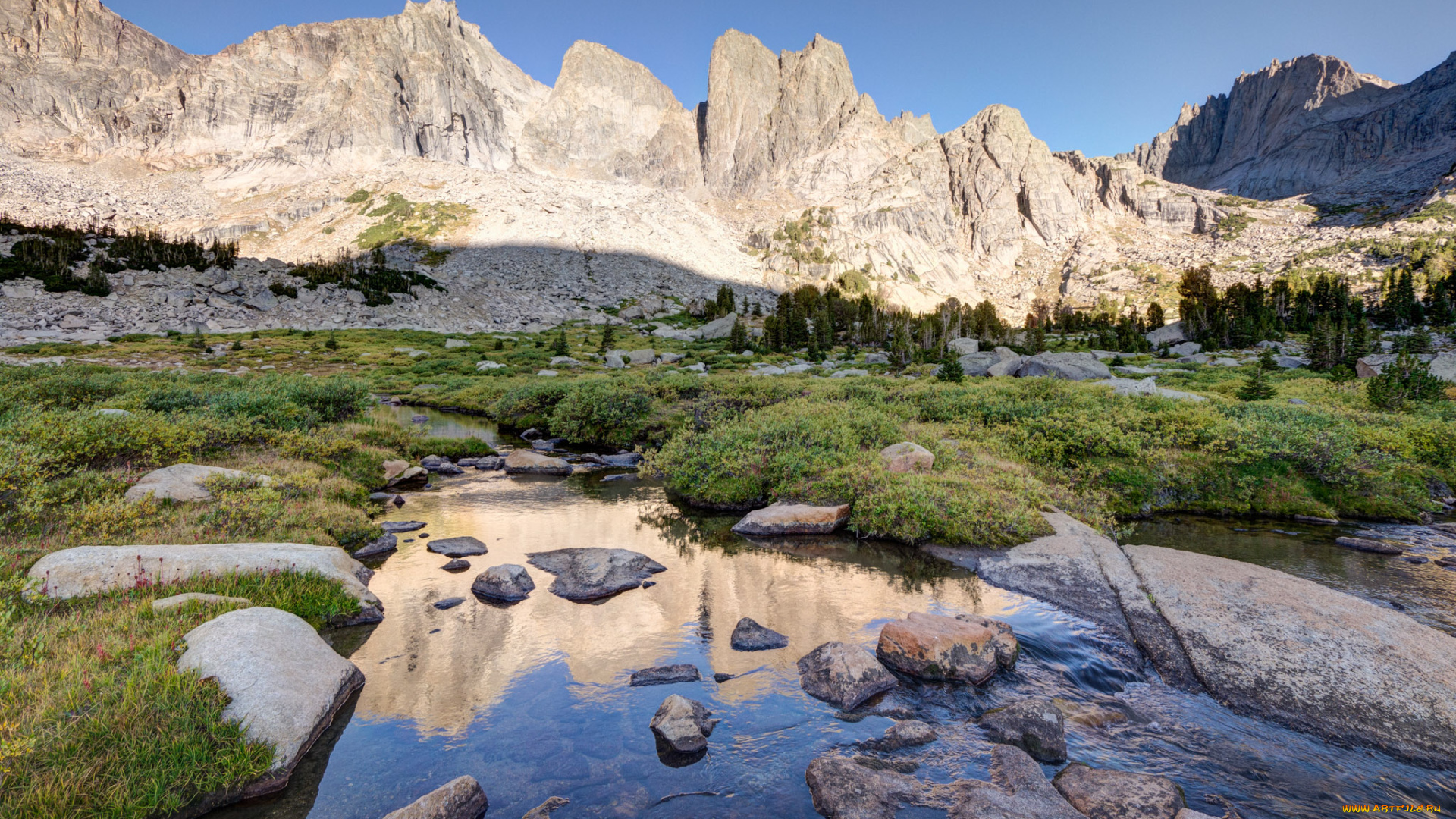 природа, реки, озера, сша, штат, вайоминг